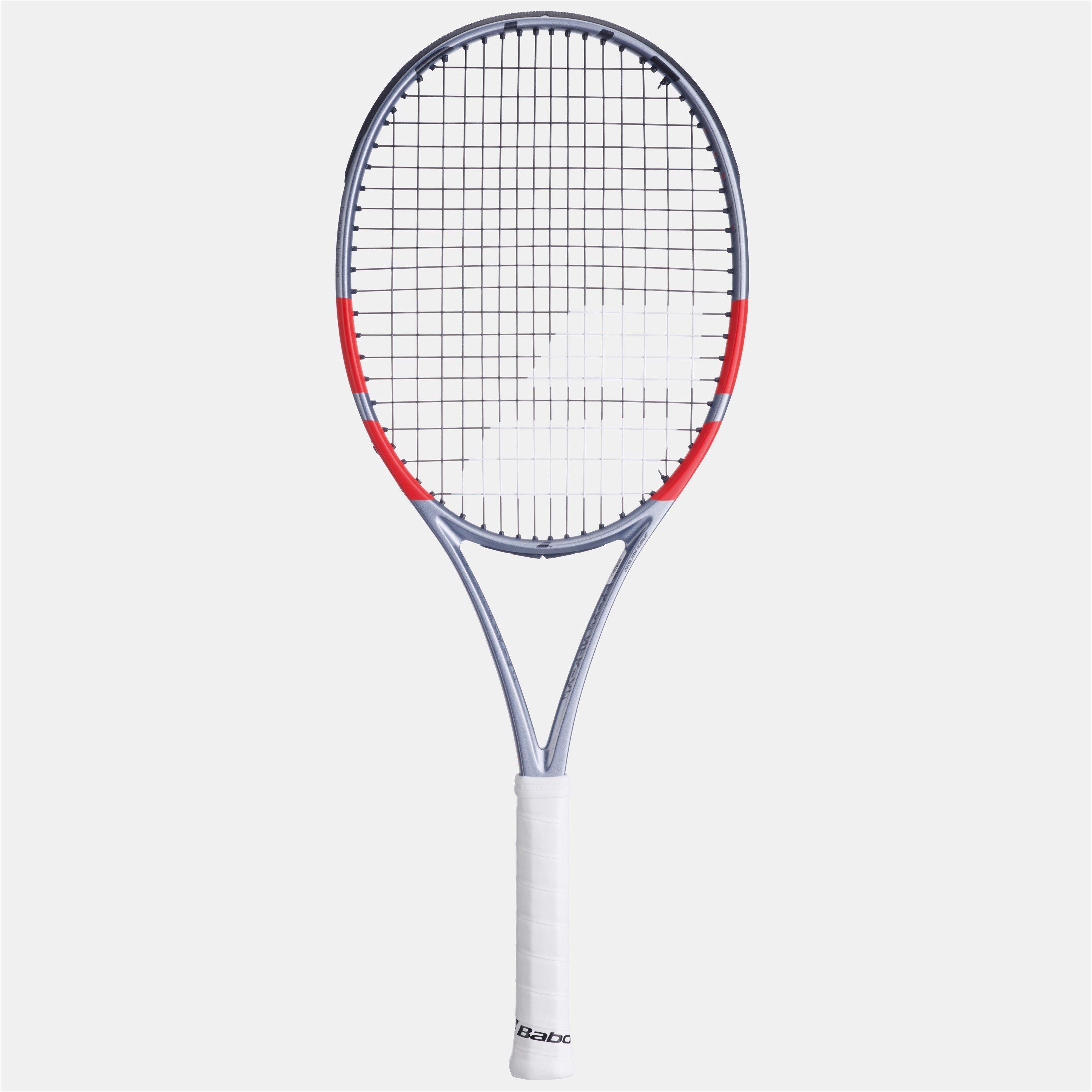 Grey Carbon - Babolat - P/Strike Tennis Racket - 1