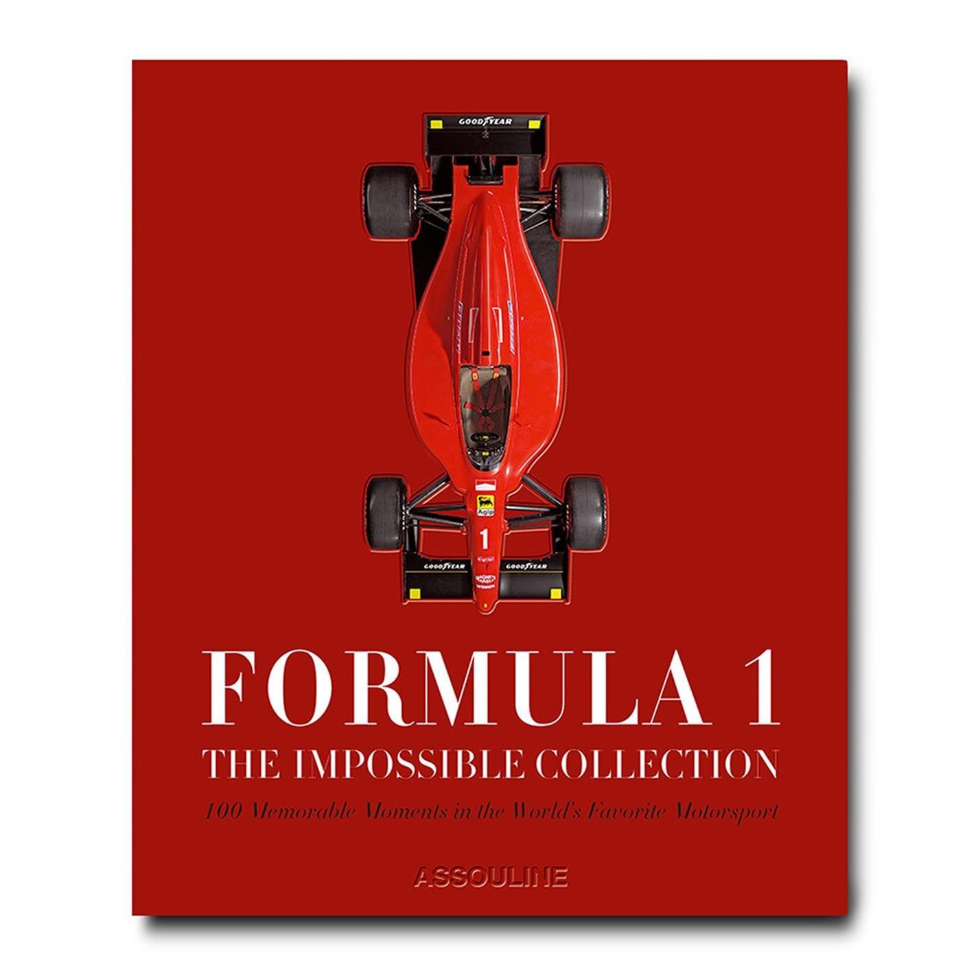 Red - Assouline - The Impossible Collection Formula 1 Book - 2