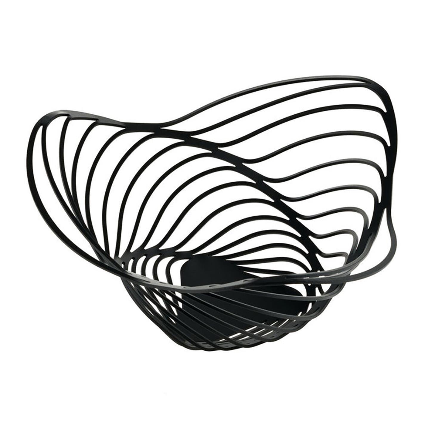 Black - Alessi - Trinity Citrus Basket - 1