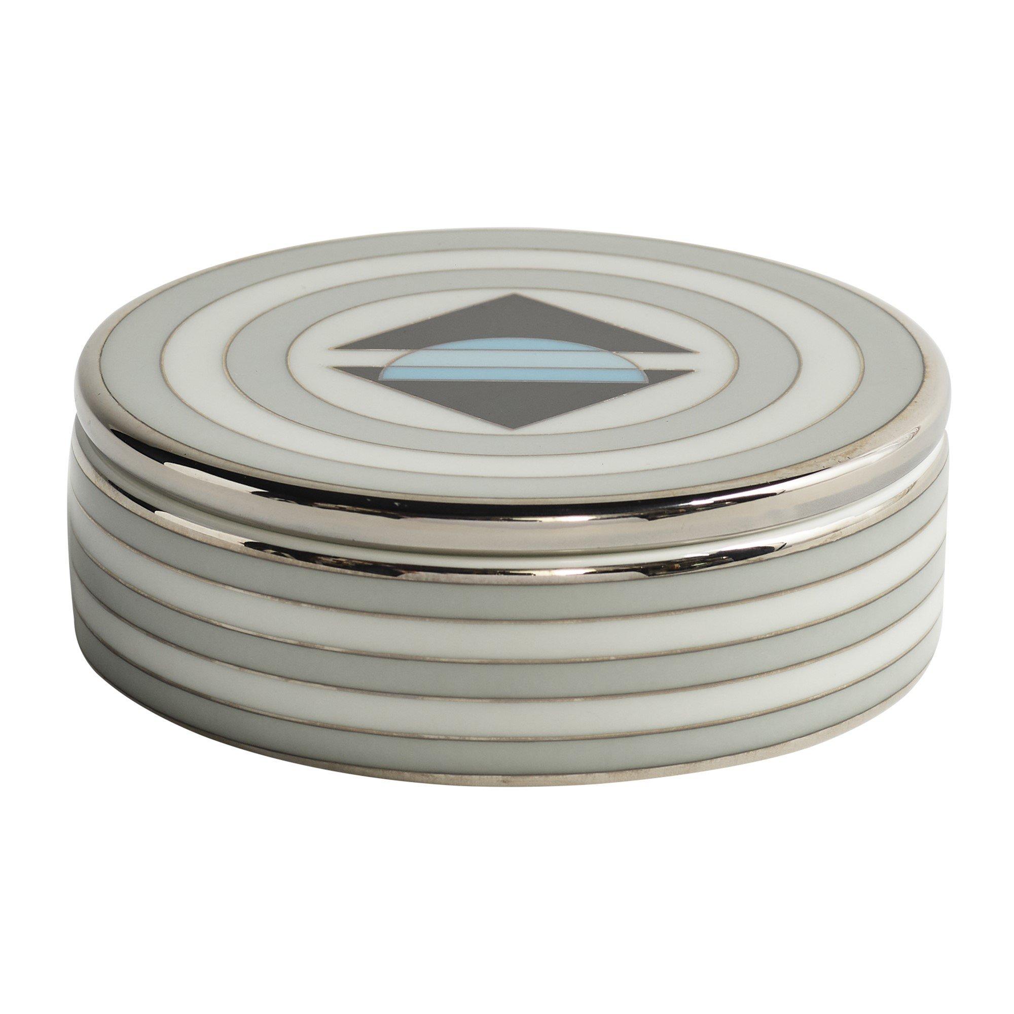 Silver White - Greg Natale - GregNatale Lune Trinket Box - 1