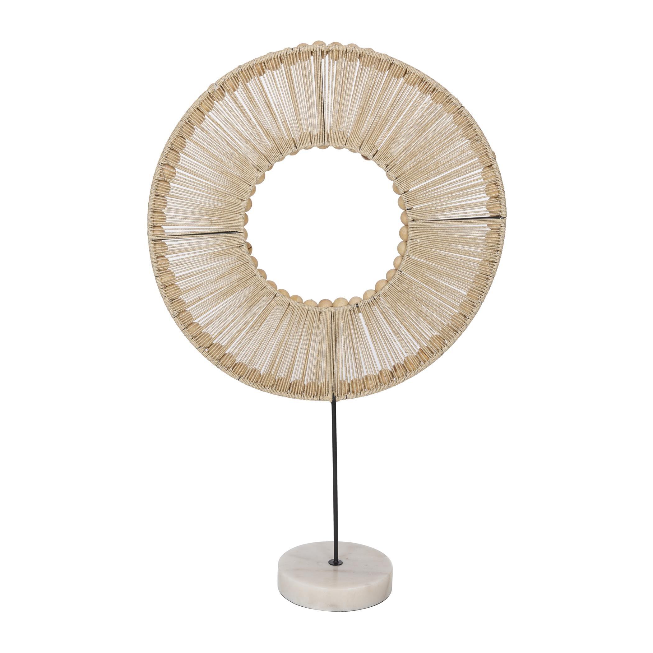 Beige Cream - Global Explorer - Woven Jute Object - 6