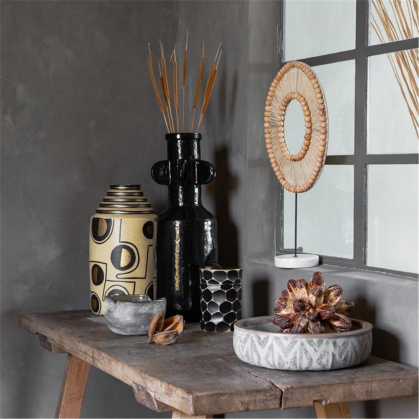 Beige Cream - Global Explorer - Woven Jute Object - 9