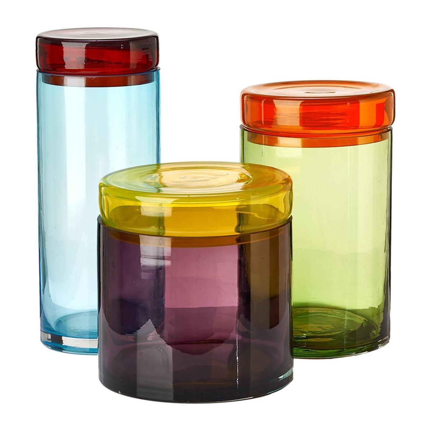 Pols Potten  Polspotten Caps And Jars - coloured