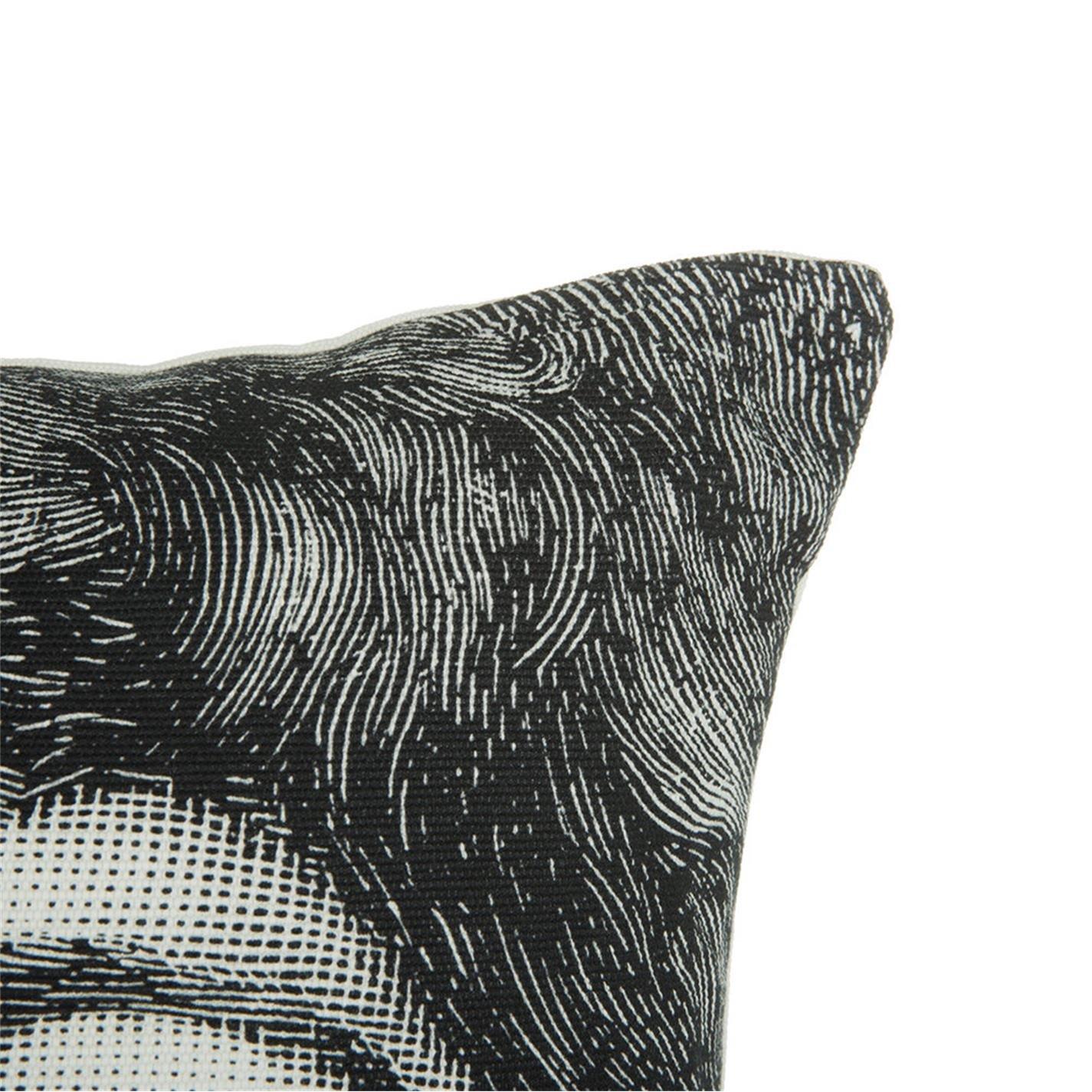 Silenzio - Fornasetti - Tema e Variazioni Reversible Cushion - 40x40cm - 6