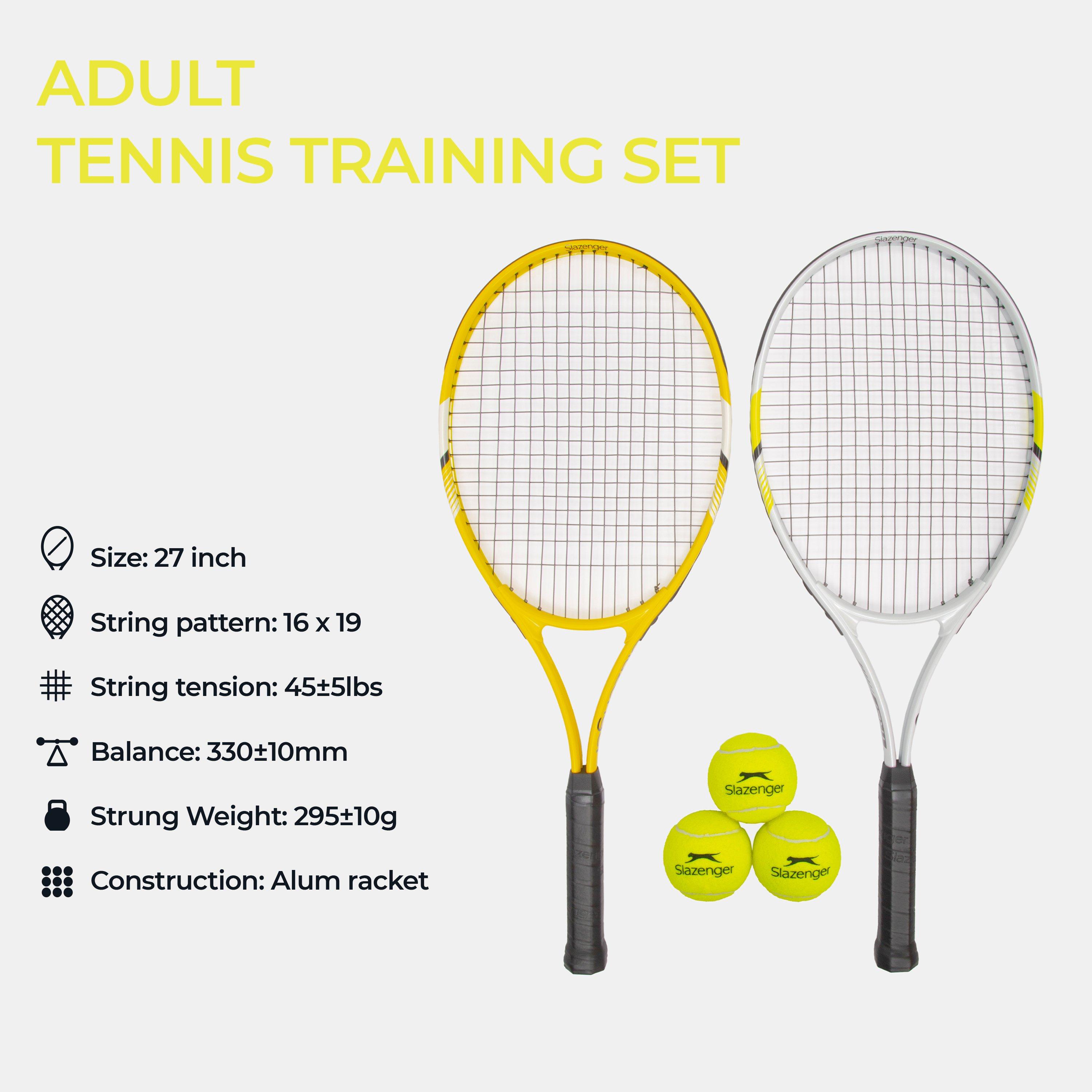Branco/Amarelo - Donnay - Kids' Tennis Rackets - 1