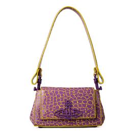 Vivienne Westwood Small Cracked Hazel Handbag