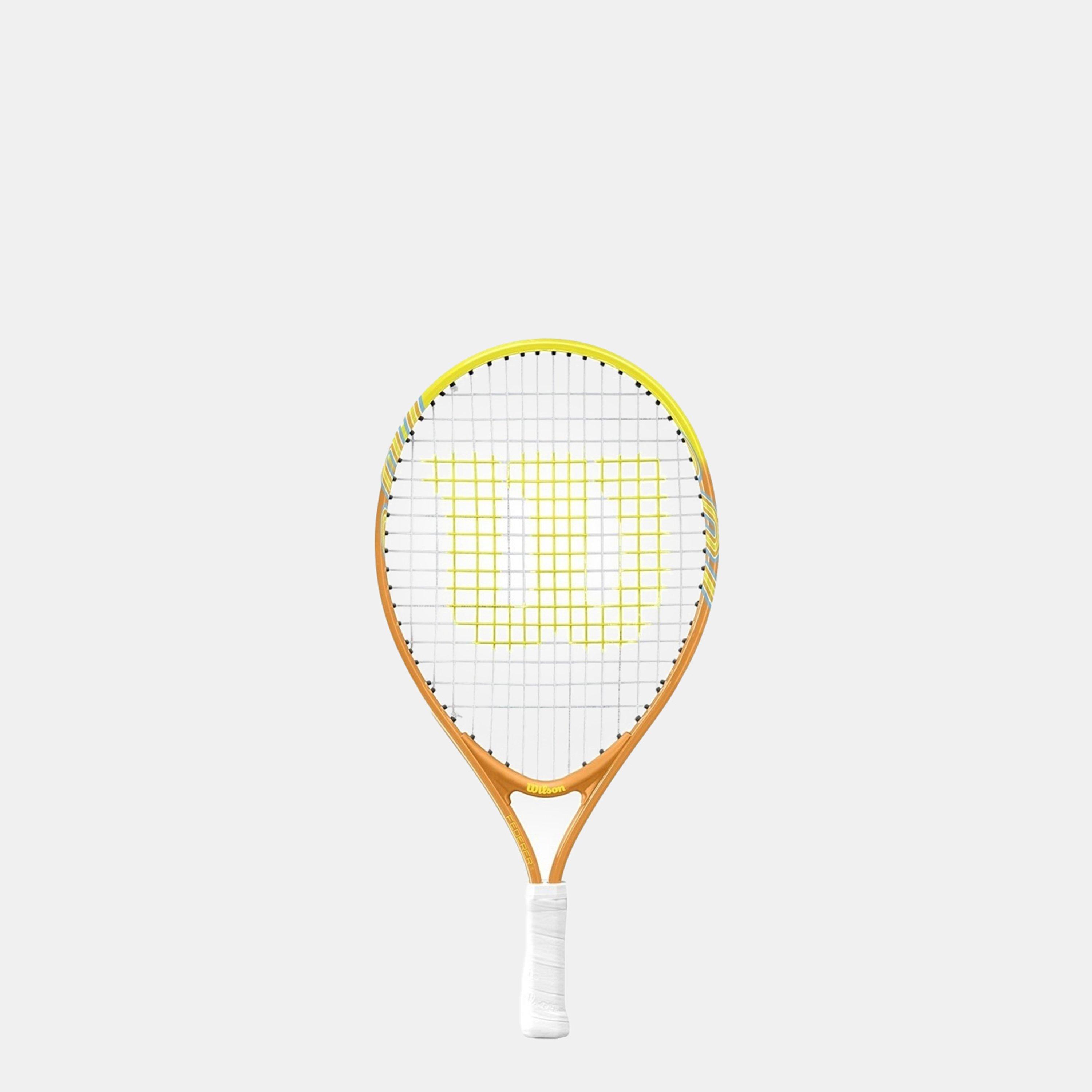 Raquette Wilson Federer Junior - 21 Pouces, Poignée 3,5, Pour Enfants 5-6 Ans, Neuve