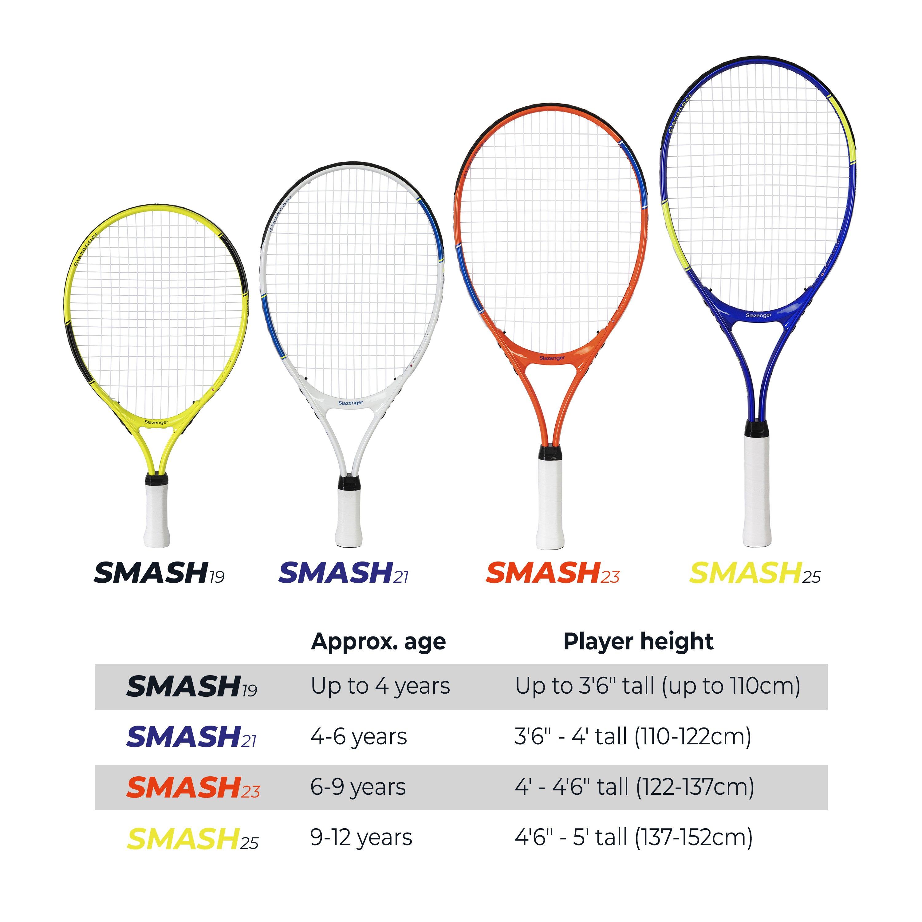Multi - Slazenger - Smash Junior Tennis Racket - 2
