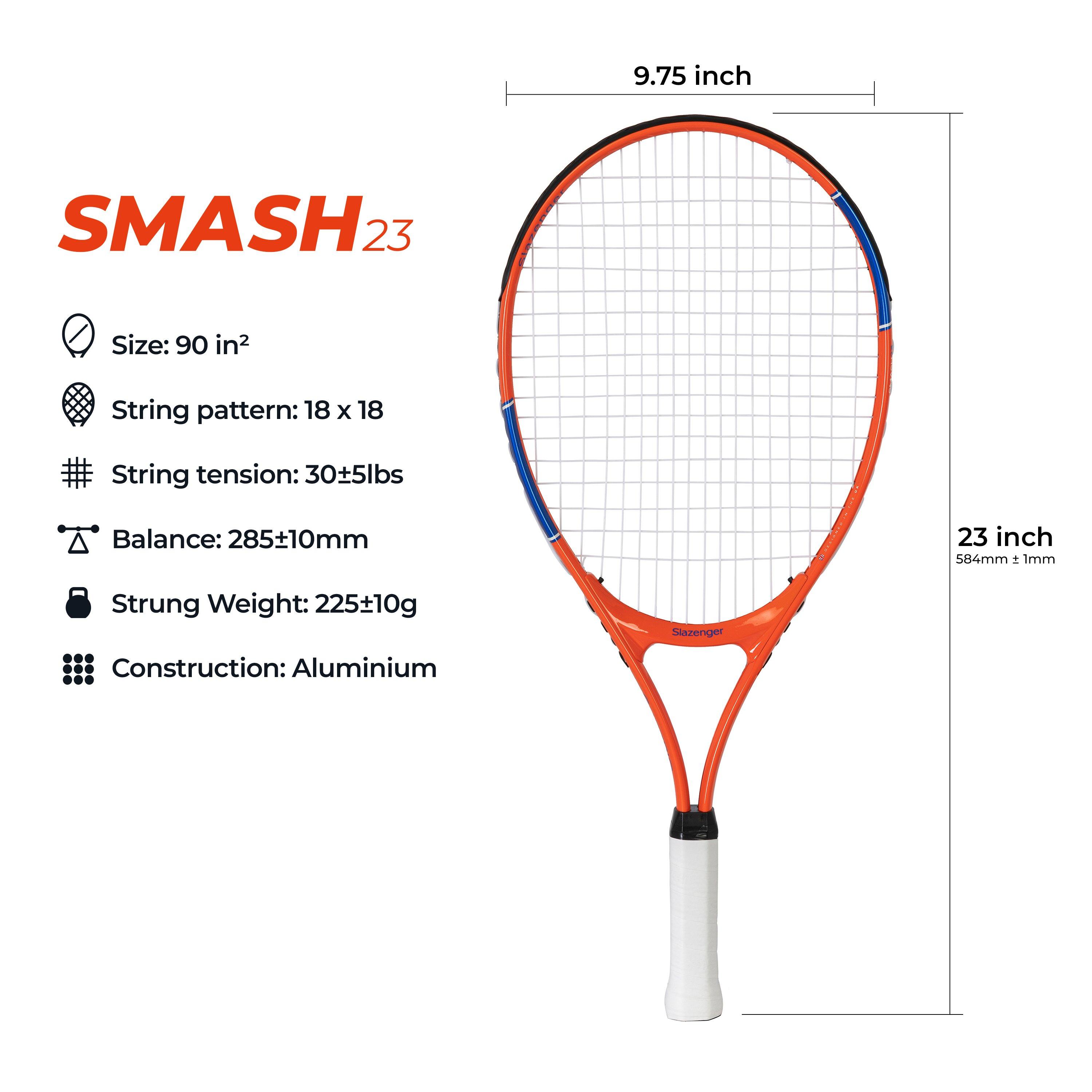 Multi - Slazenger - Smash Junior Tennis Racket - 5