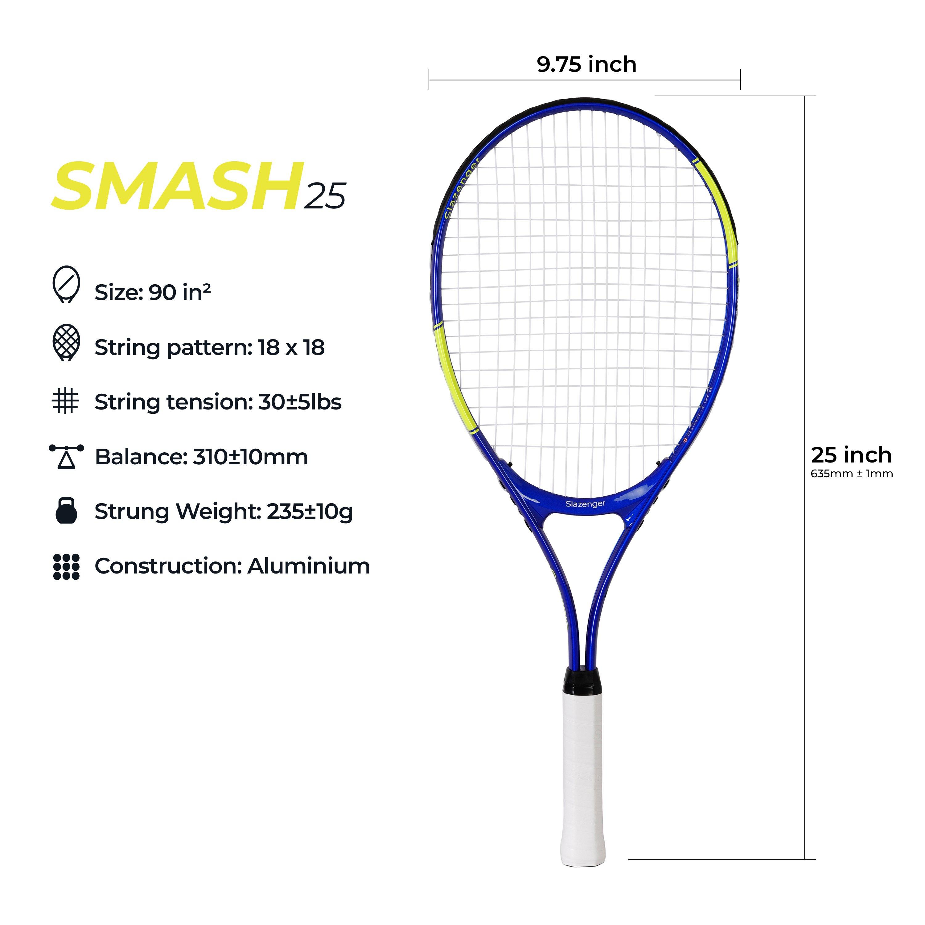 Multi - Slazenger - Smash Junior Tennis Racket - 6