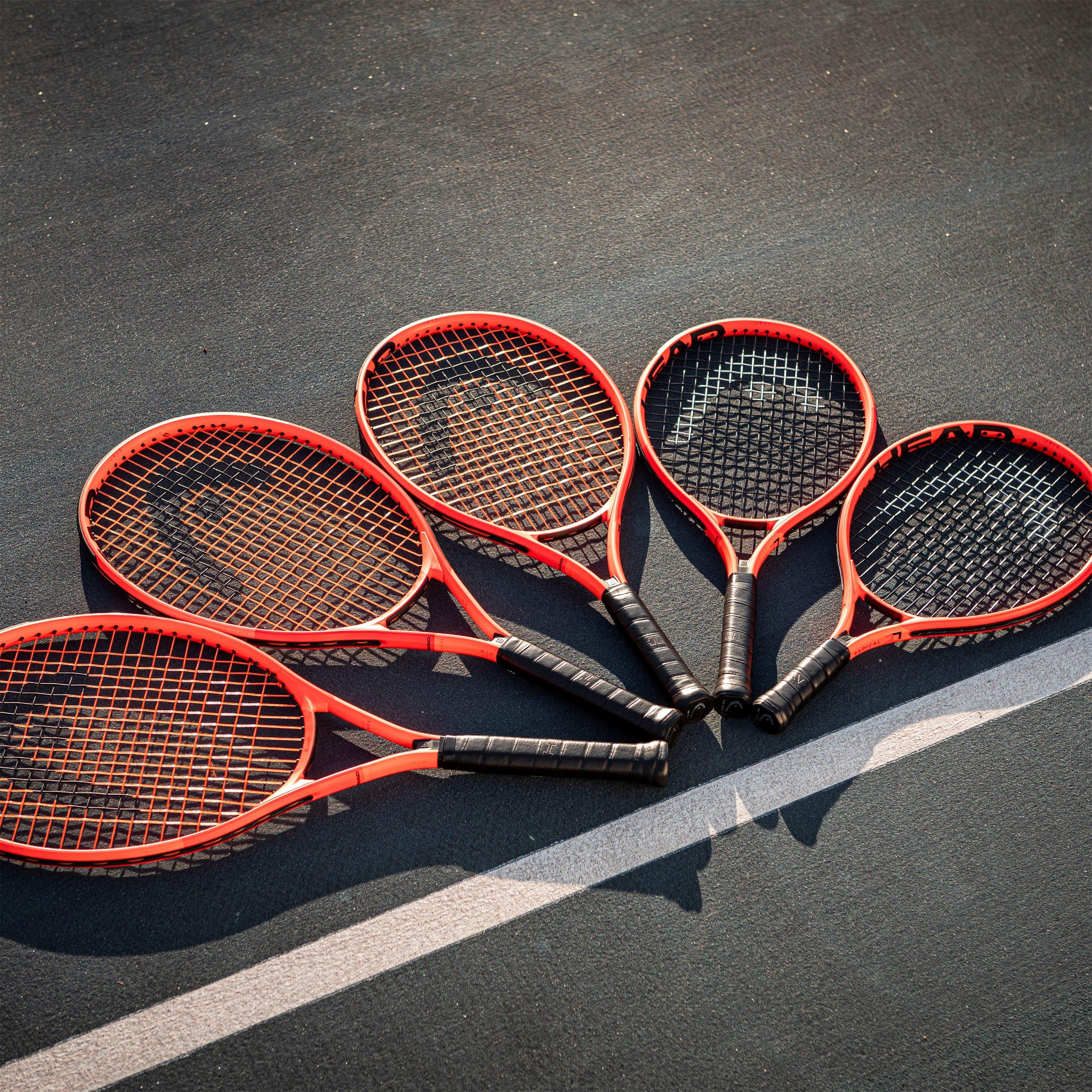 Orange/Blå - HEAD - Radical Junior Tennis - 6