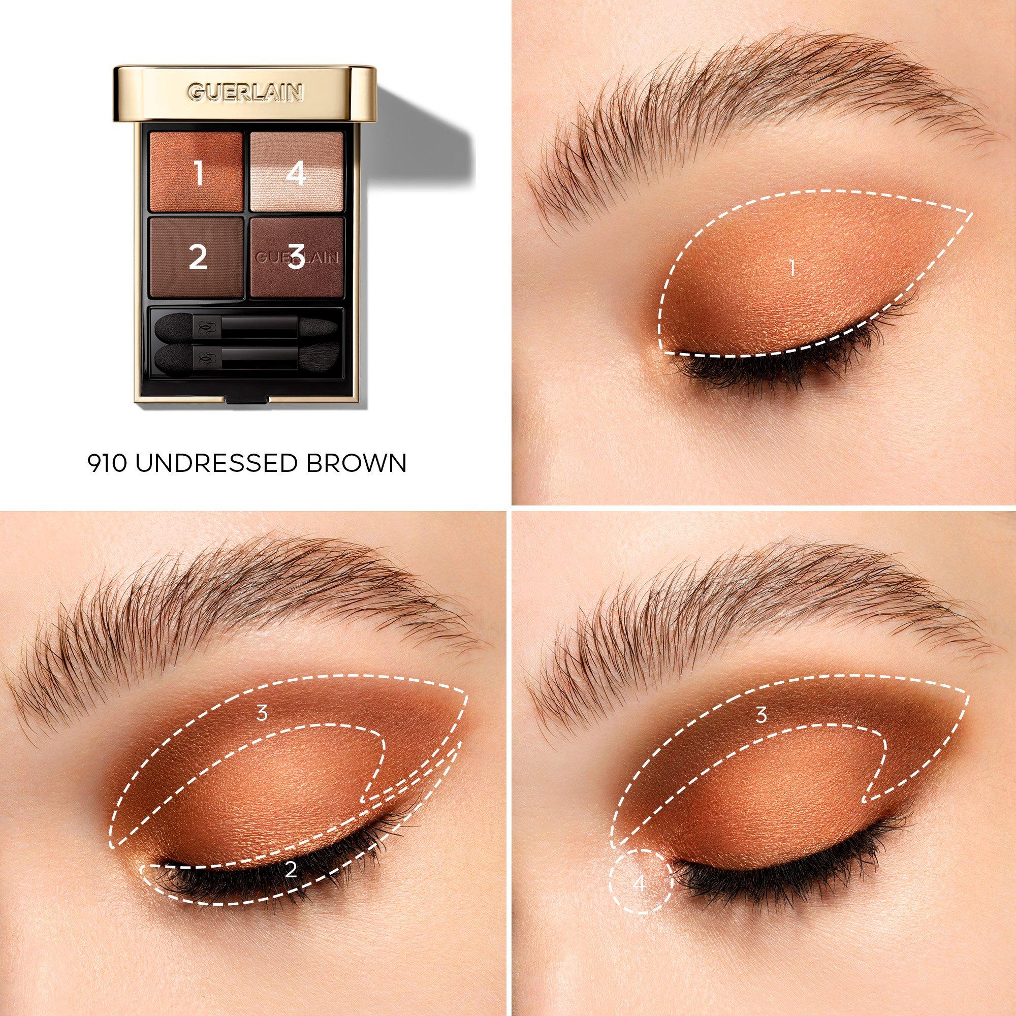 UNDRES BROWN - Guerlain - Ombres G Eyeshadow quad - 4