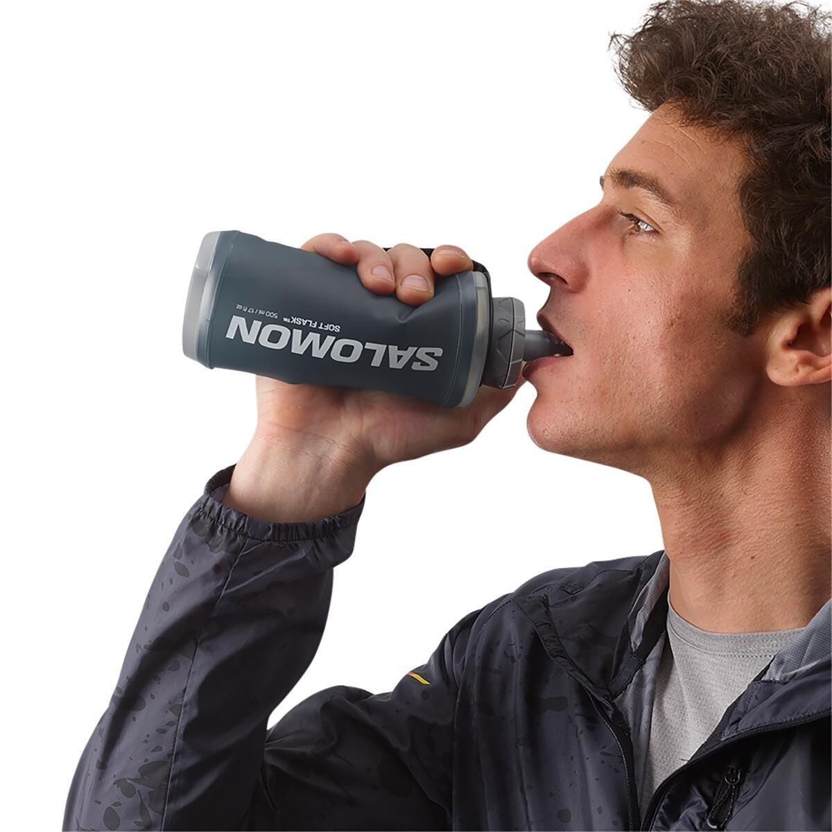 Black - Salomon - Active Handheld bottle - 4