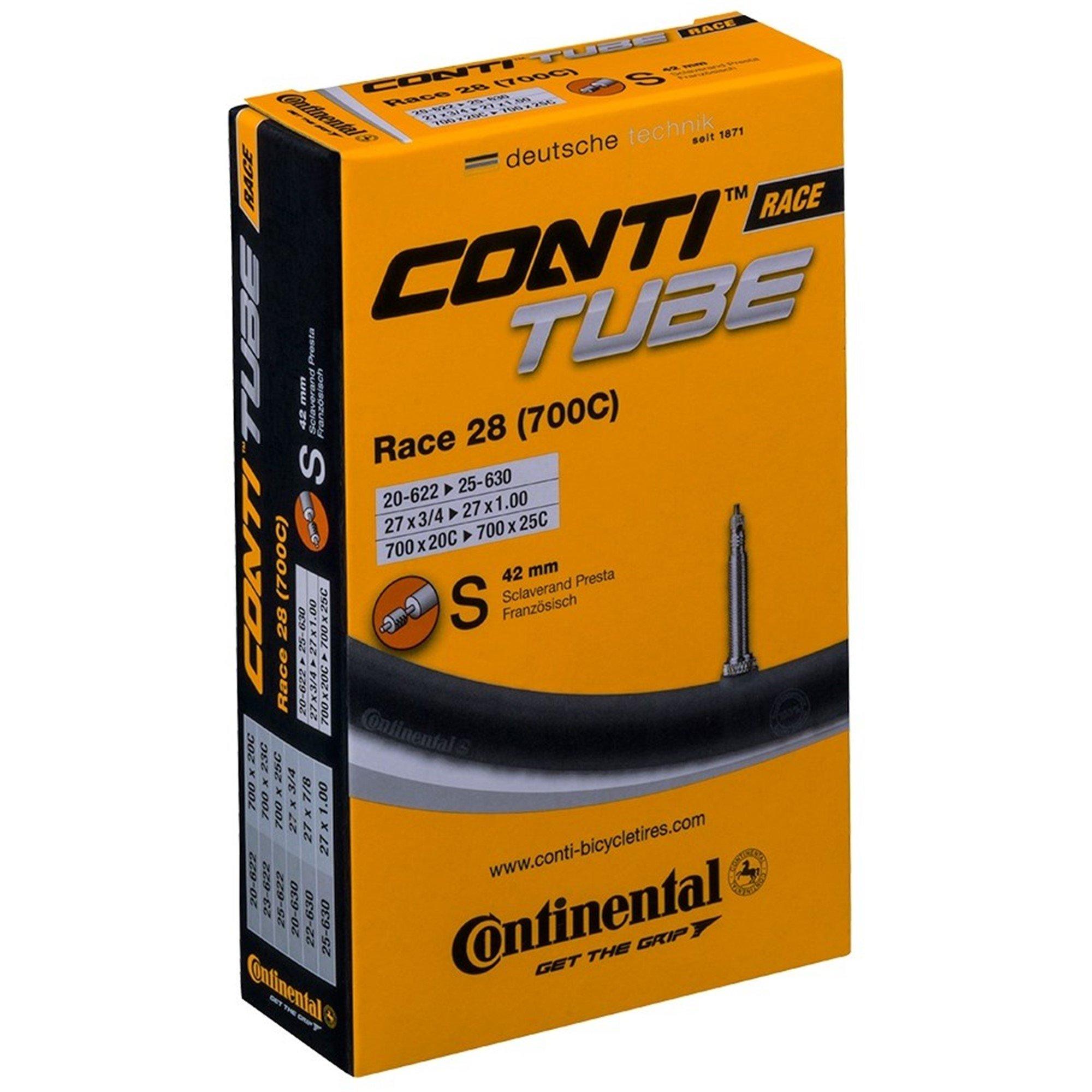 Black - Continental - Race 28 Inner Tube