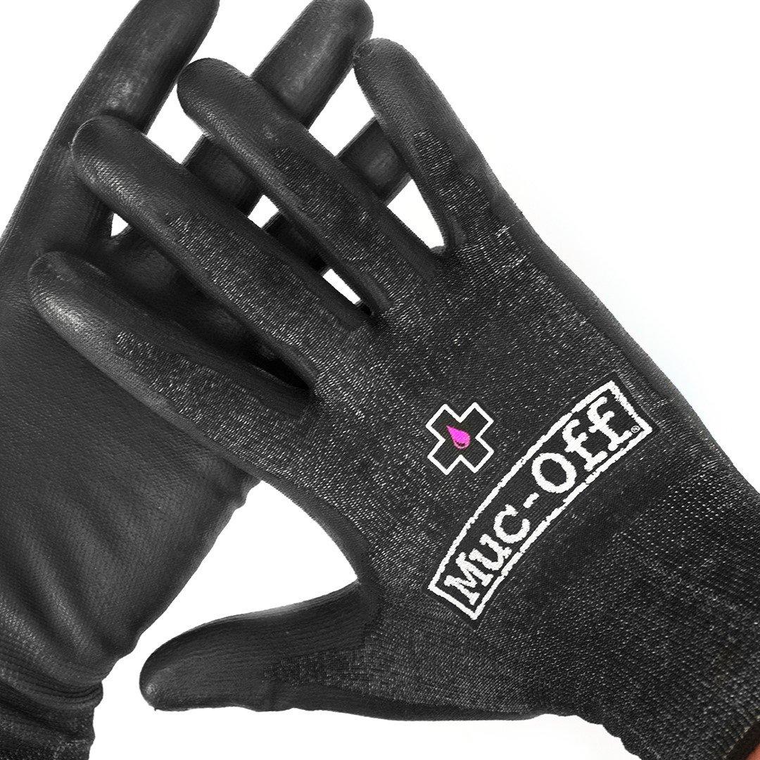 Black - Muc-Off - Mechanic Gloves XL - 2