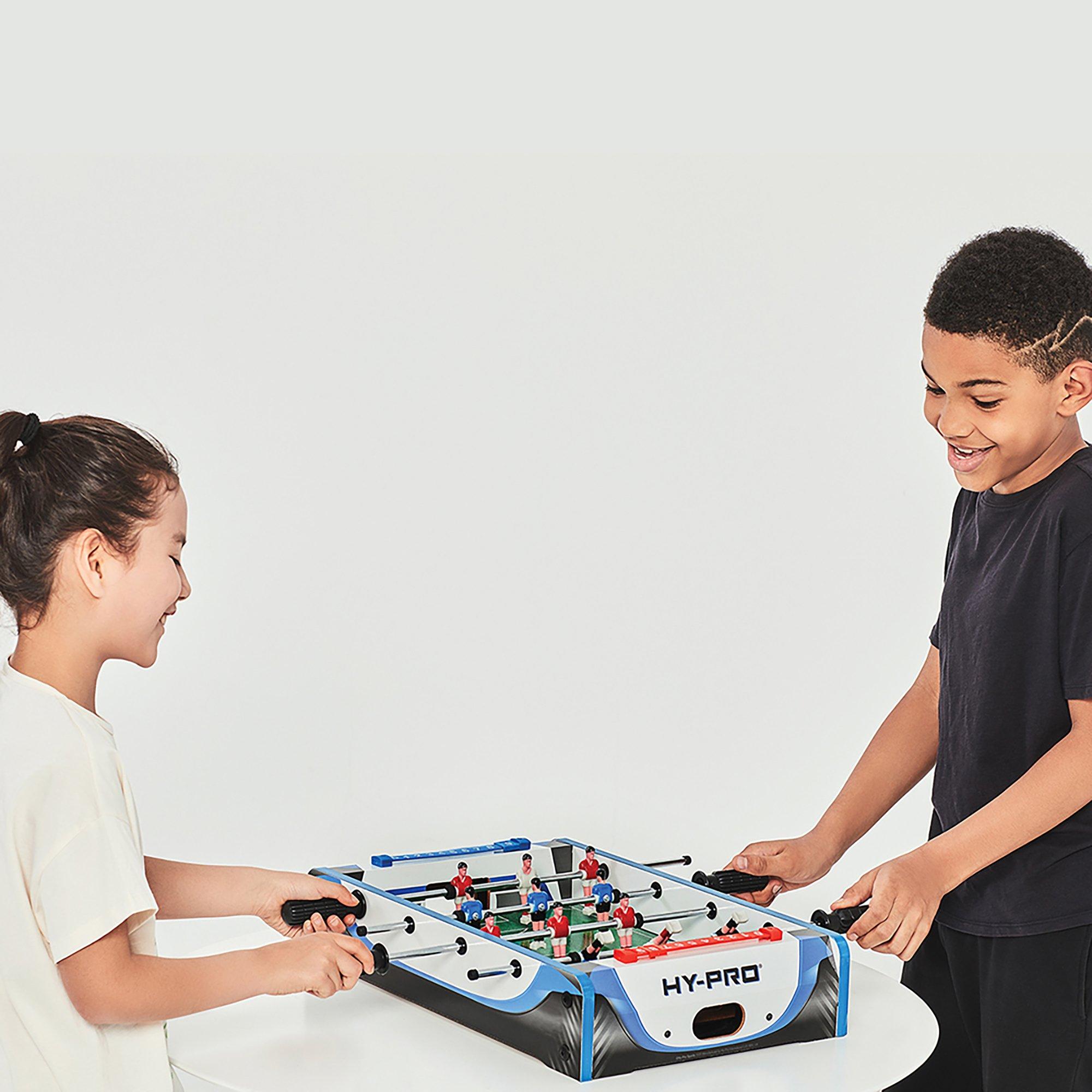 Kids Foosball Table Official Manchester City 20-Inch Tabletop