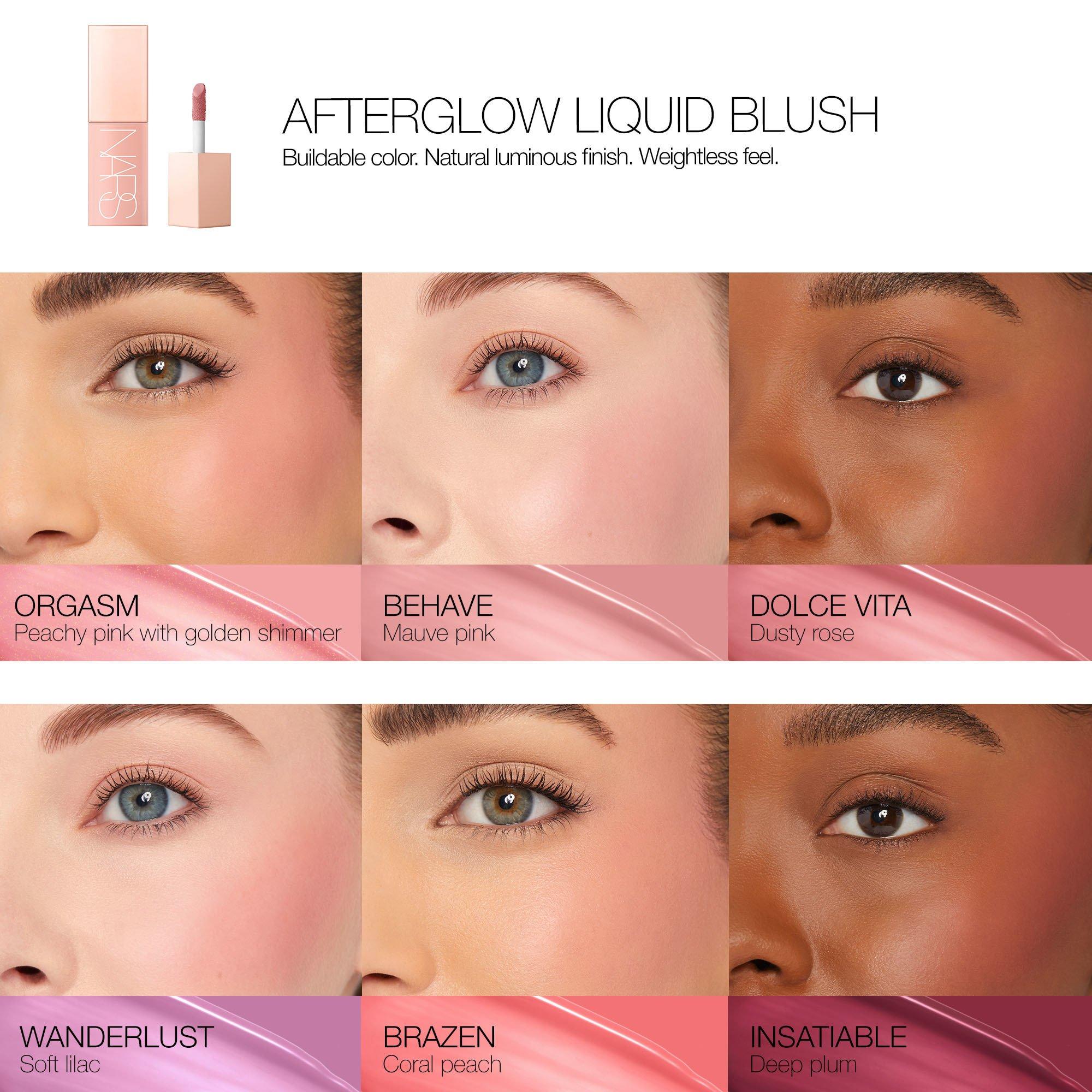 WANDERLUST - Nars - AFTERGLOW LIQUID BLUSH - 5