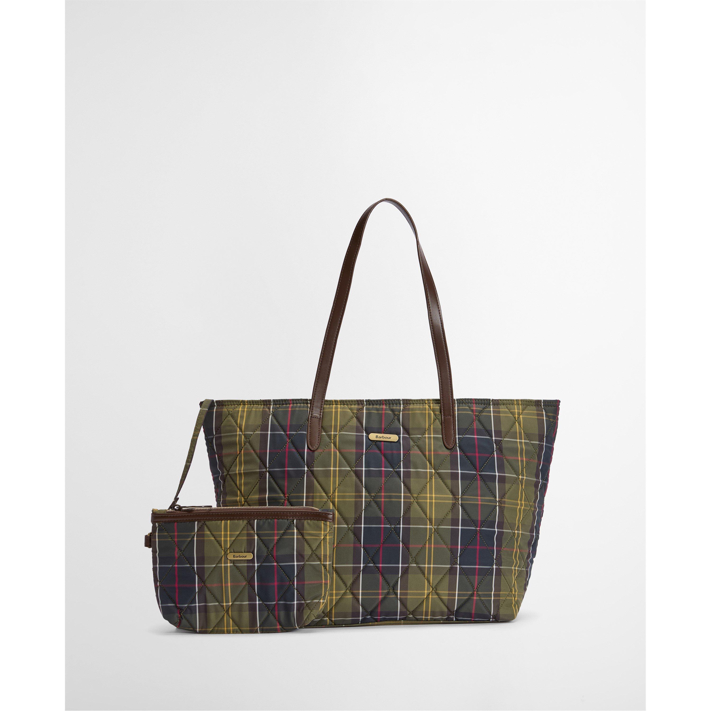 Barbour Women's Wetherham Quilted Tartan Tote Bag - Classic Tartan