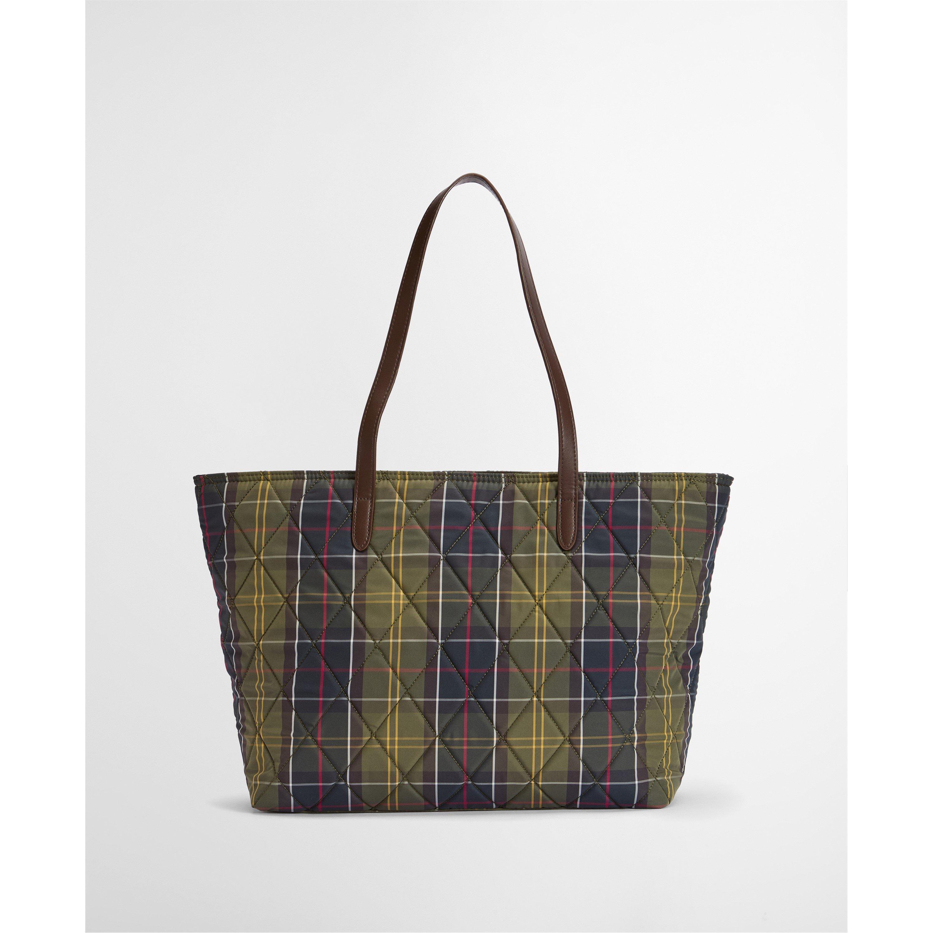 Classic Tartan - Barbour - Womens Wetherham Quilted Tartan Tote Bag - 2