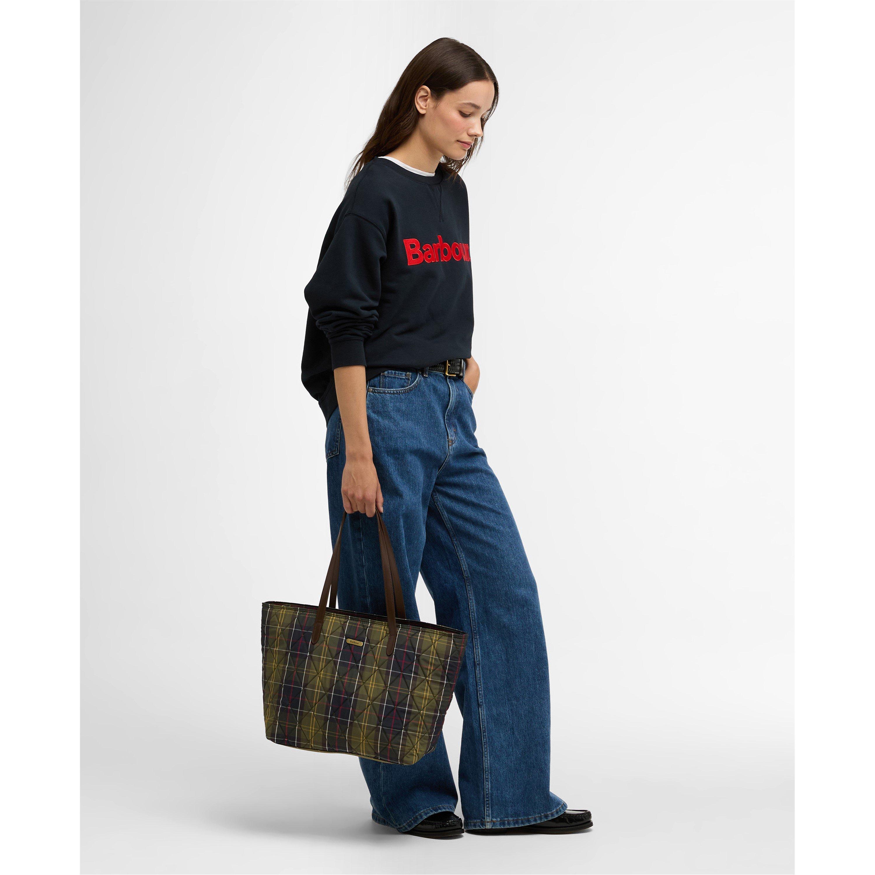 Classic Tartan - Barbour - Womens Wetherham Quilted Tartan Tote Bag - 3