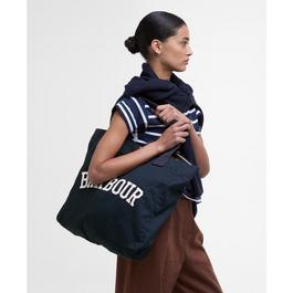 Barbour Logo Beach Bag