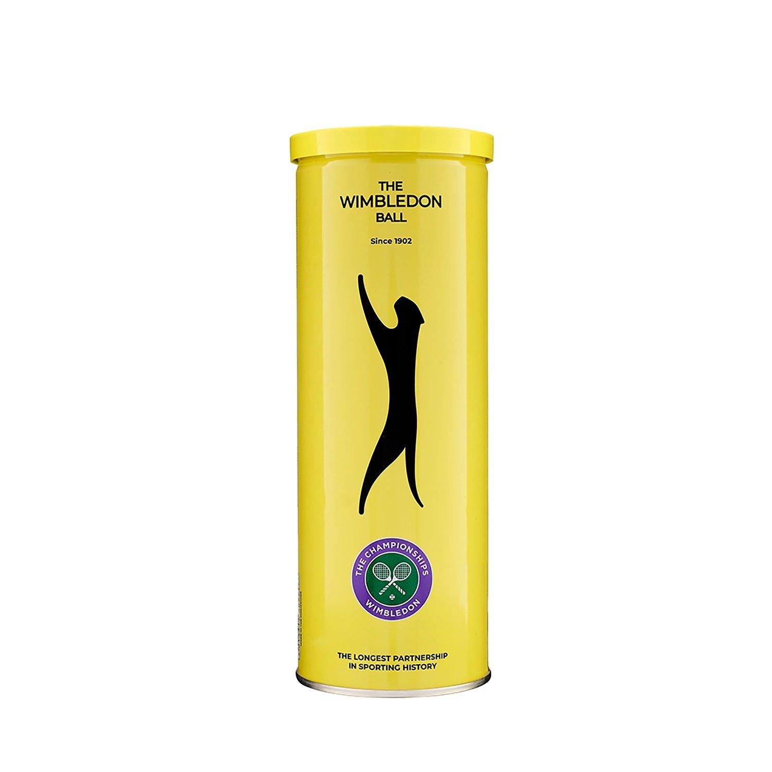 Yellow - Slazenger - Adults Slaz Wimbledon Tennis Balls - 2