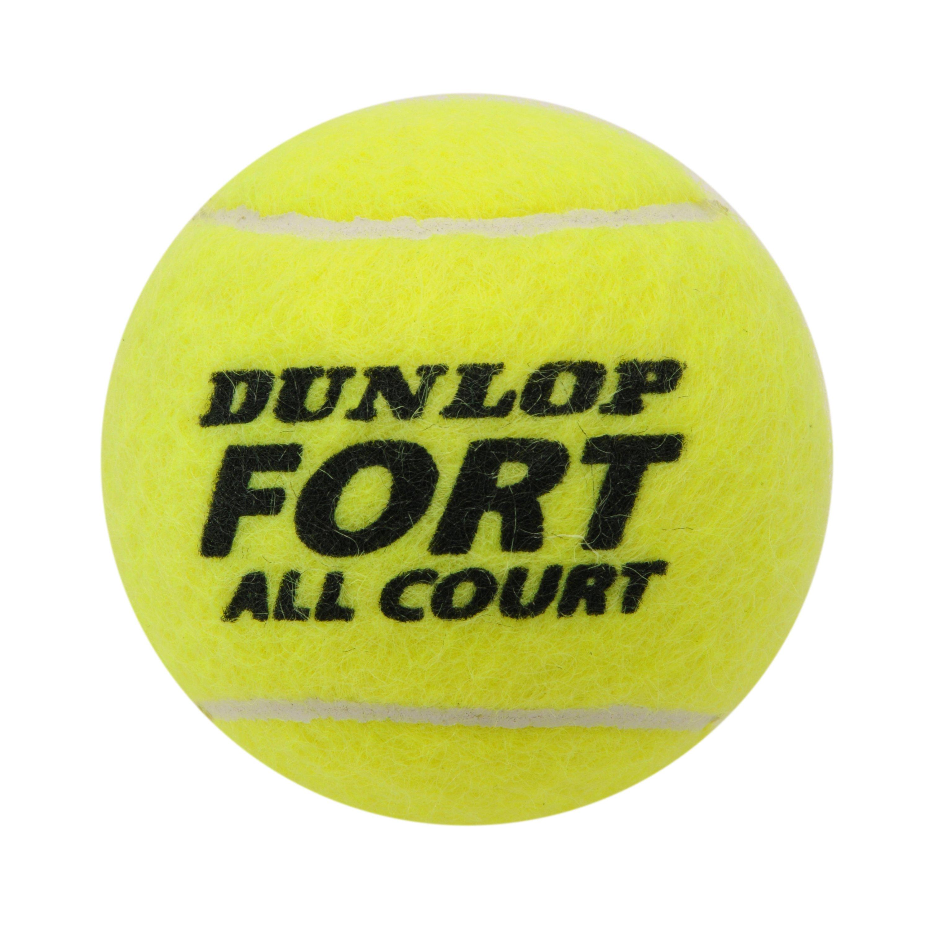 Gelb - Dunlop - Fort Triple Pack of Tennis Balls (3x 4 Ball) - 3