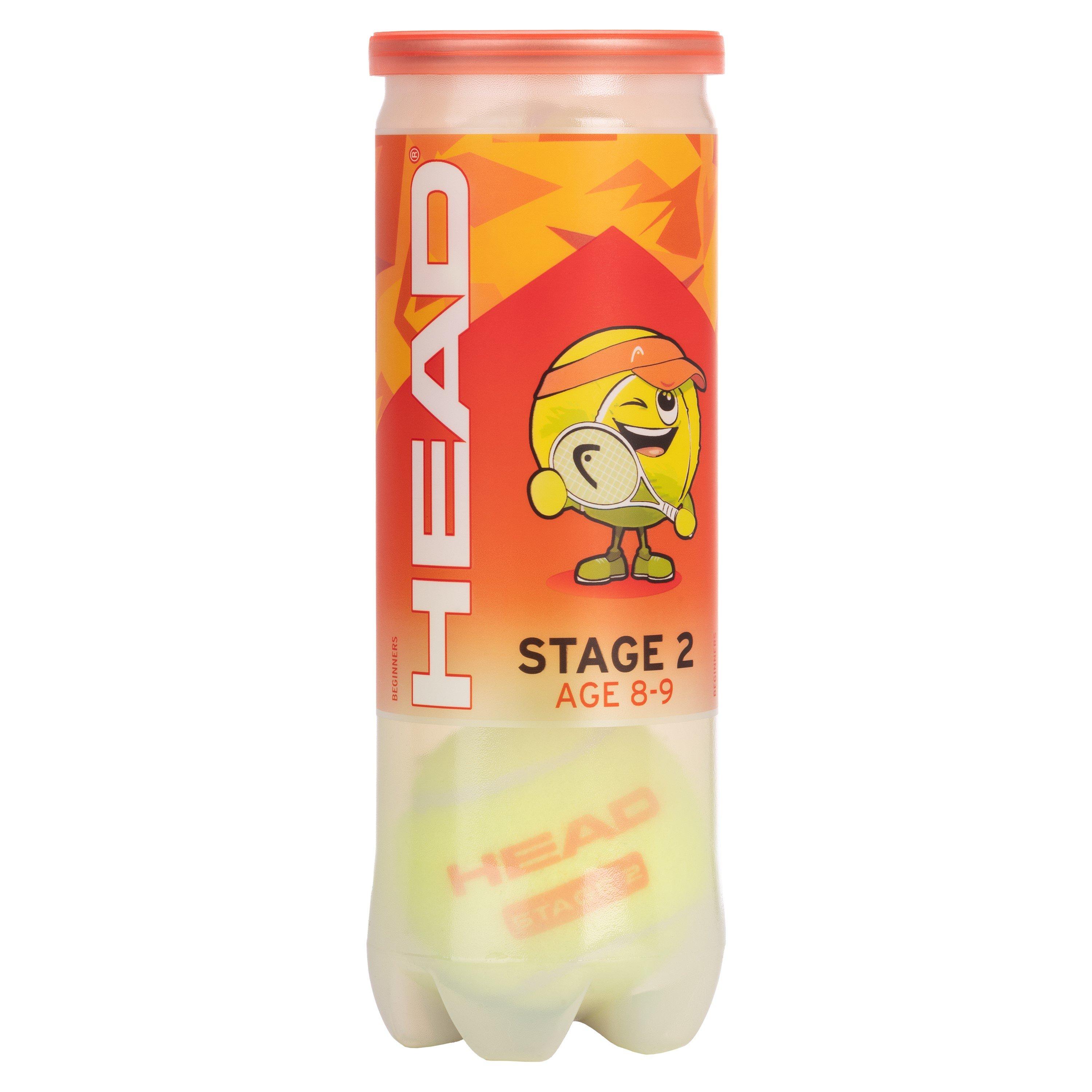 HEAD Orange Stage 2 Balls - Yellow