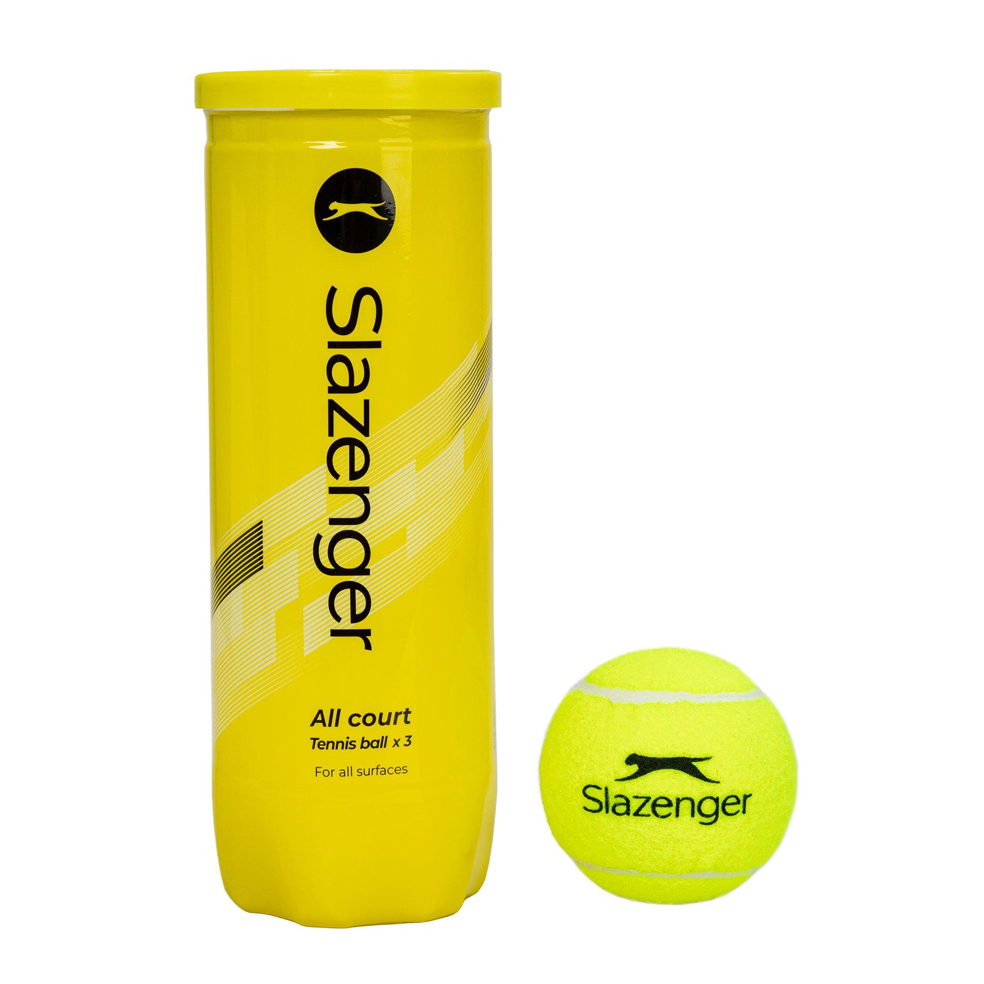 Slazenger Club All Court Tennis Balls - Yellow