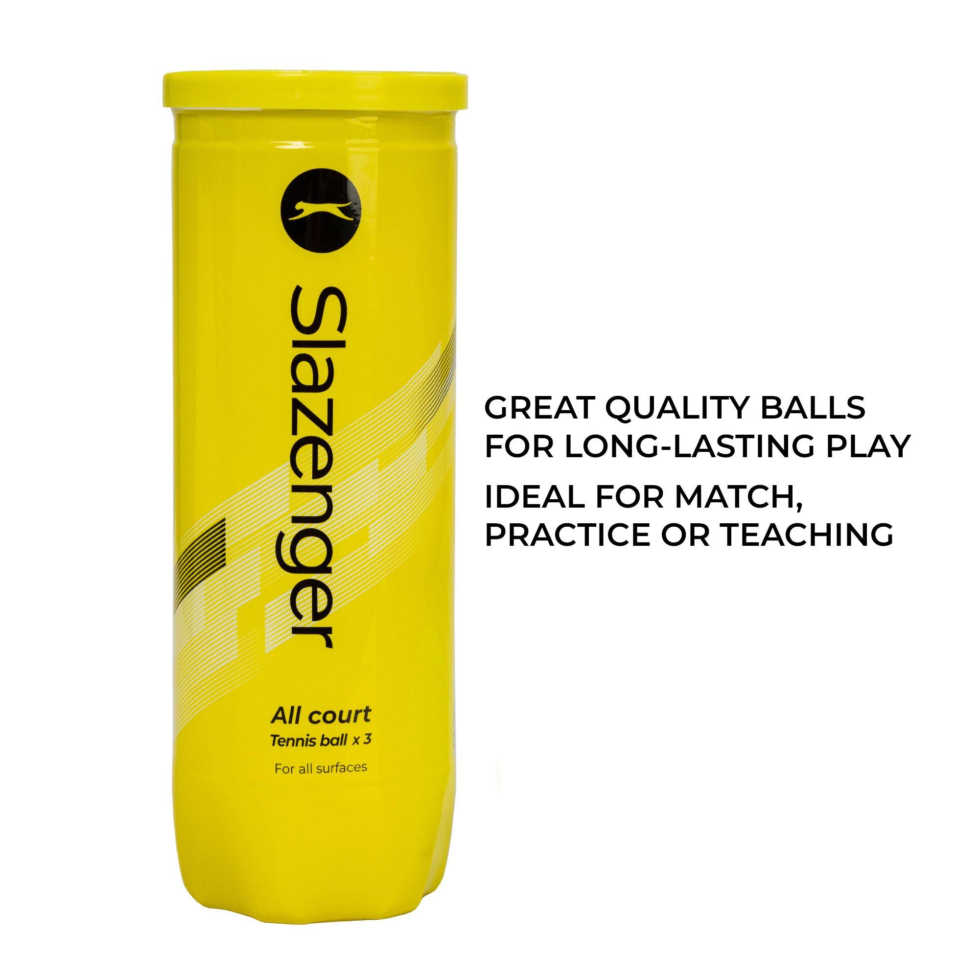 Yellow - Slazenger - Club All Court Tennis Balls - 2