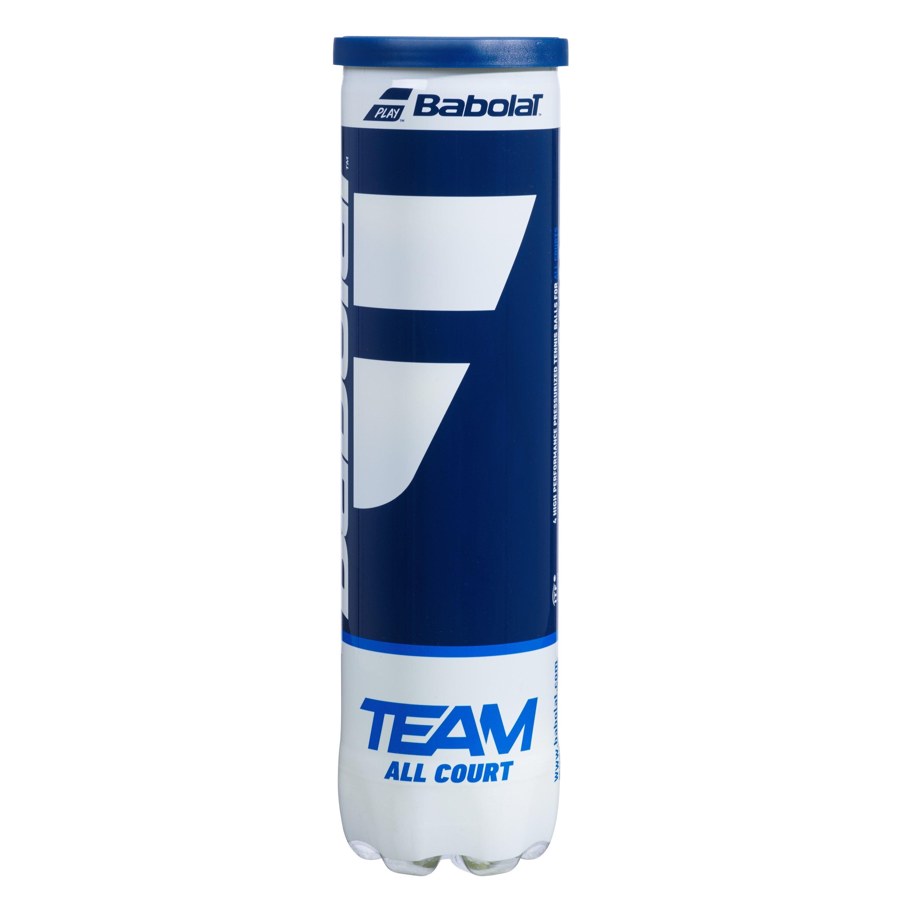 Yellow - Babolat - Team All Court Tennis Balls - 1