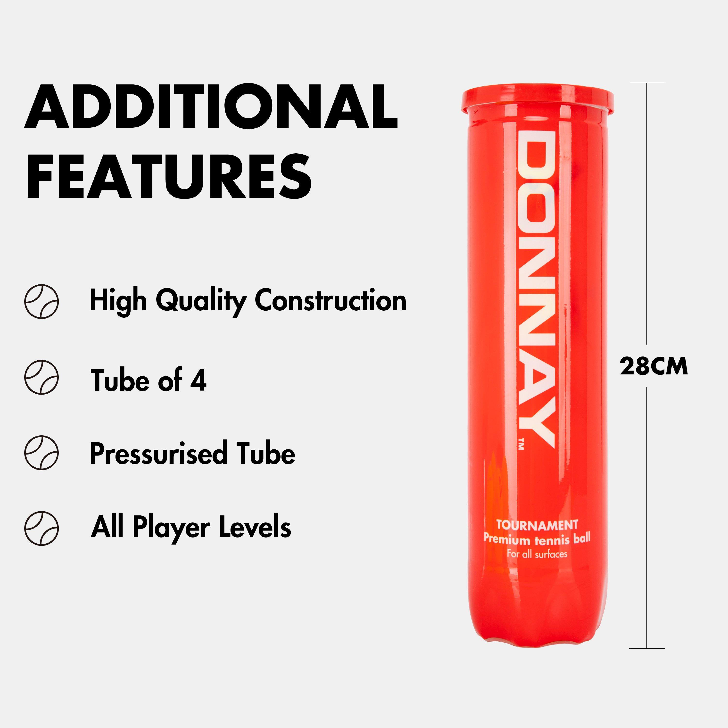 Jaune - Donnay - Adults Tournament Tennis Balls - 4