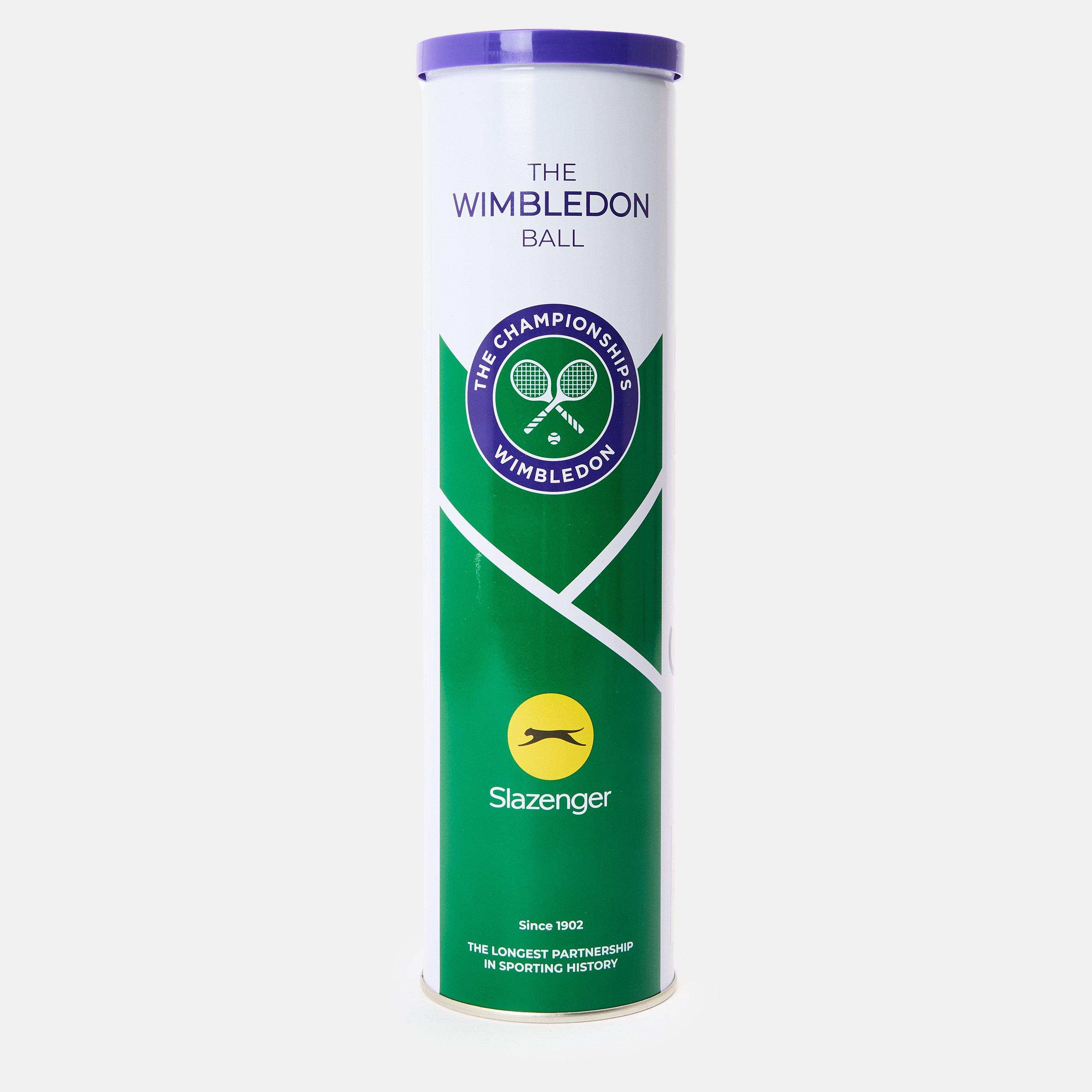 Yellow - Slazenger - Wimbledon Tennis Balls (4 Balls) - 1