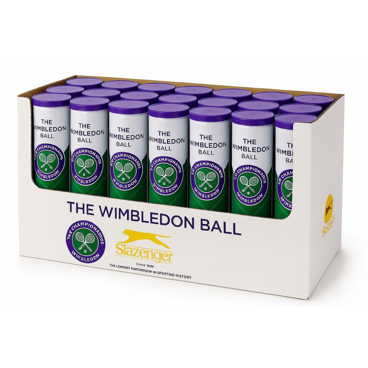 Slazenger Wimbledon Tennis Balls (4 Ball) | Sports Direct