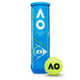 Dunlop Australian Open Tennis Balls (4 Ball)