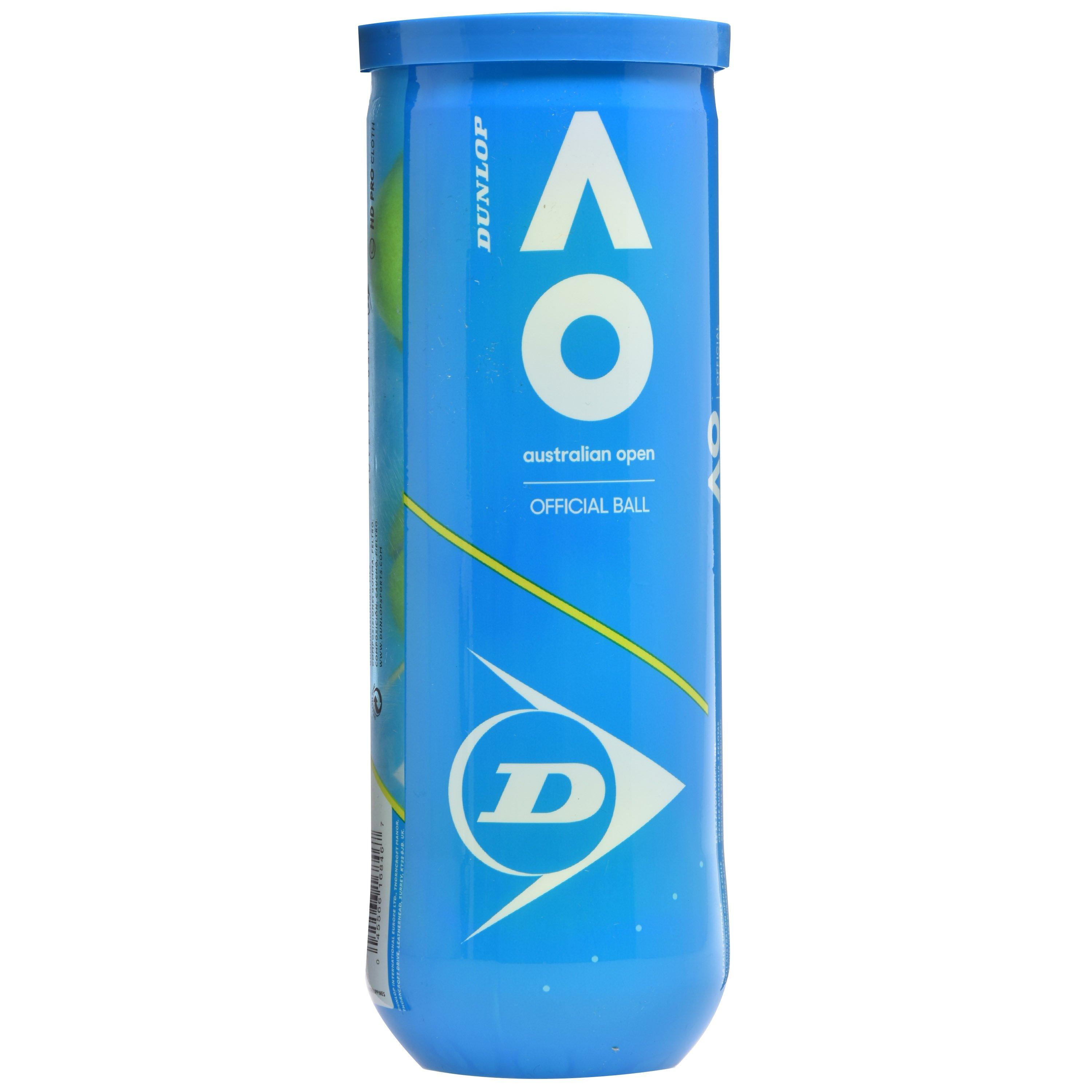 Yellow - Dunlop - Australian Open Tennis Ball - 1