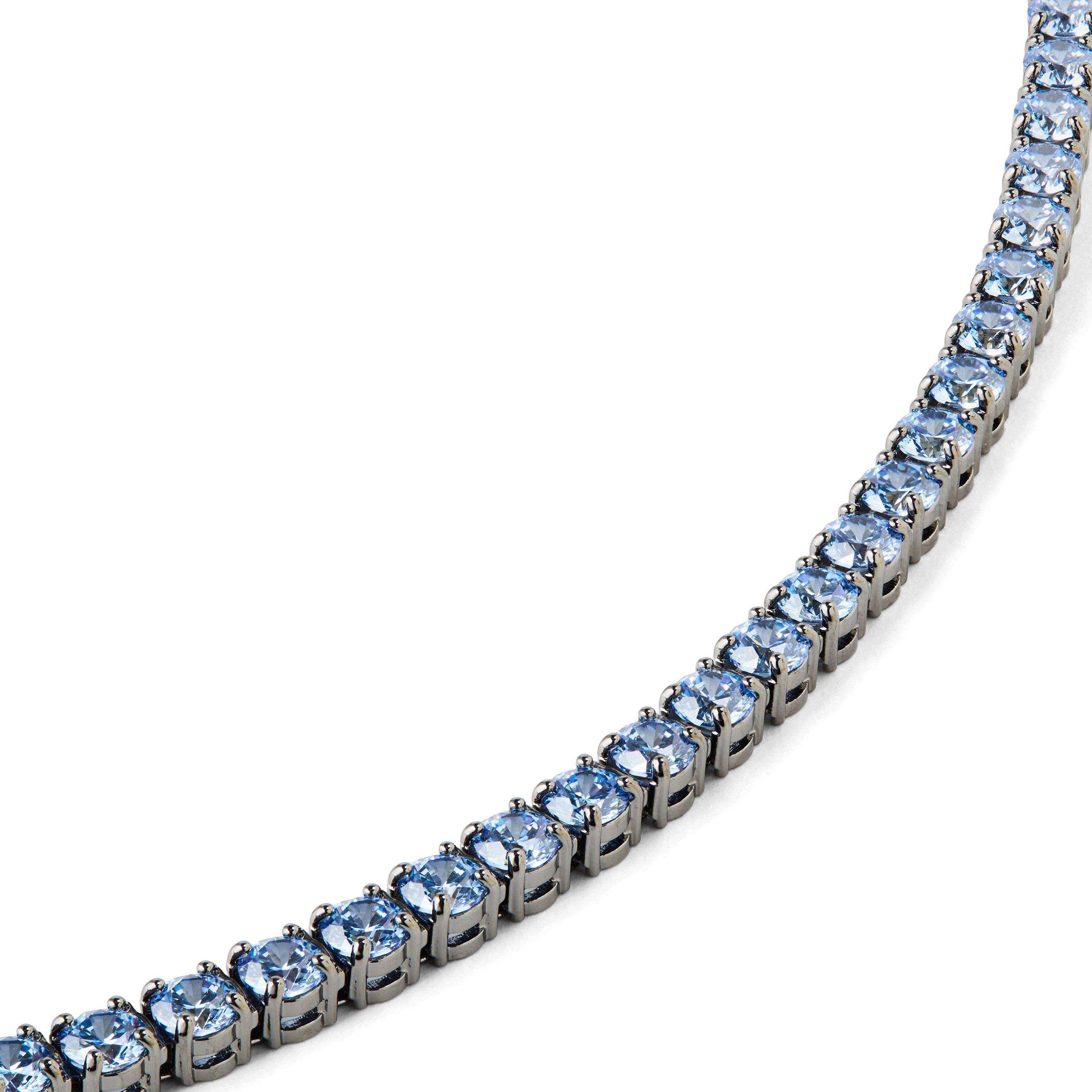 FANBL/BRU M - Swarovski - Blue Matrix Bracelet - 2