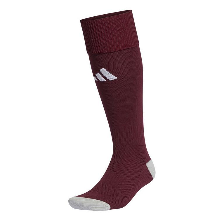 Maroon/Weiß - adidas - Milano 23 Sock Adults - 1