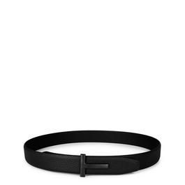 Tom Ford Reversable T- Logo 30mm Leather Belt