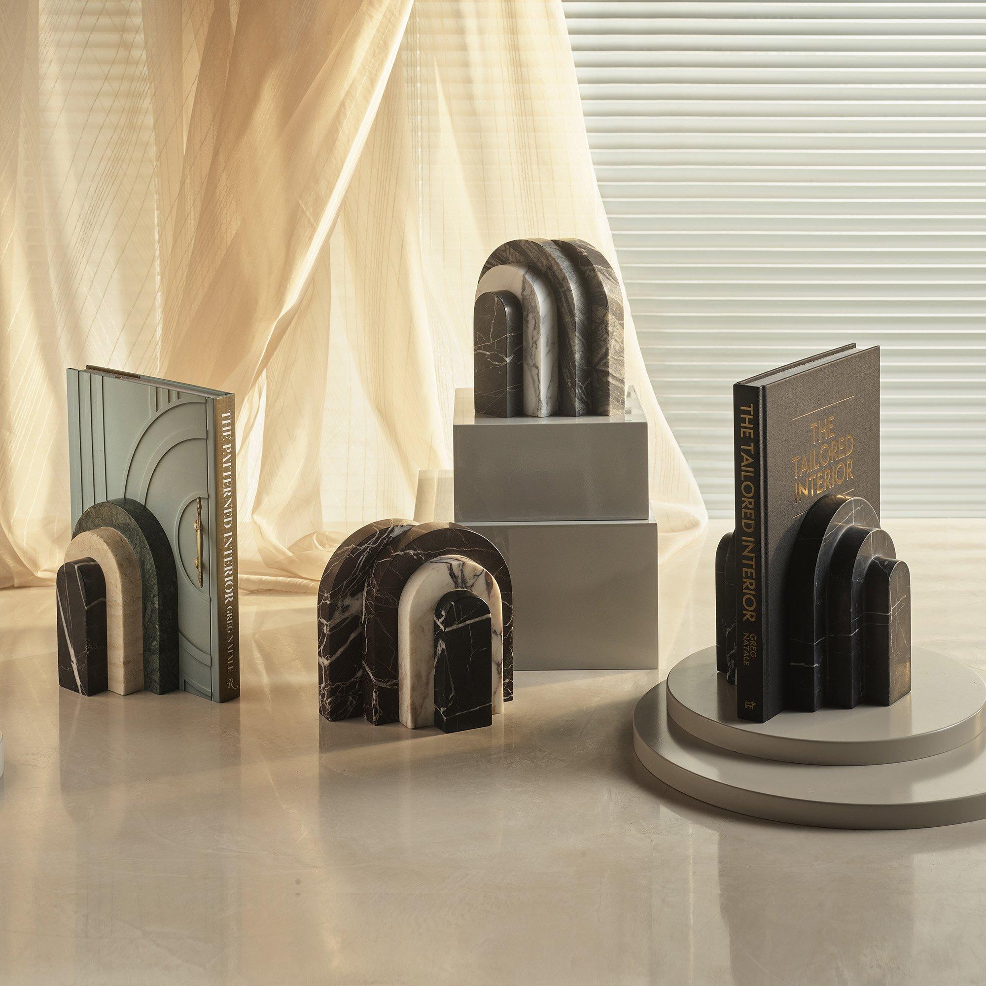 Nero - Greg Natale - GregNatale Palazzo Crystal Bookends - 2