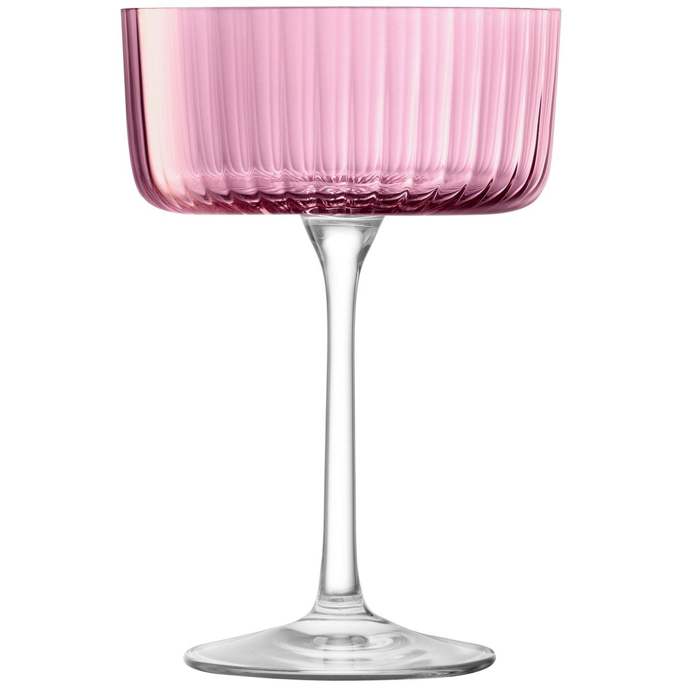 Garnet - LSA - Assorted Gems Champagne Coupe Glass - Set of 4 - 3