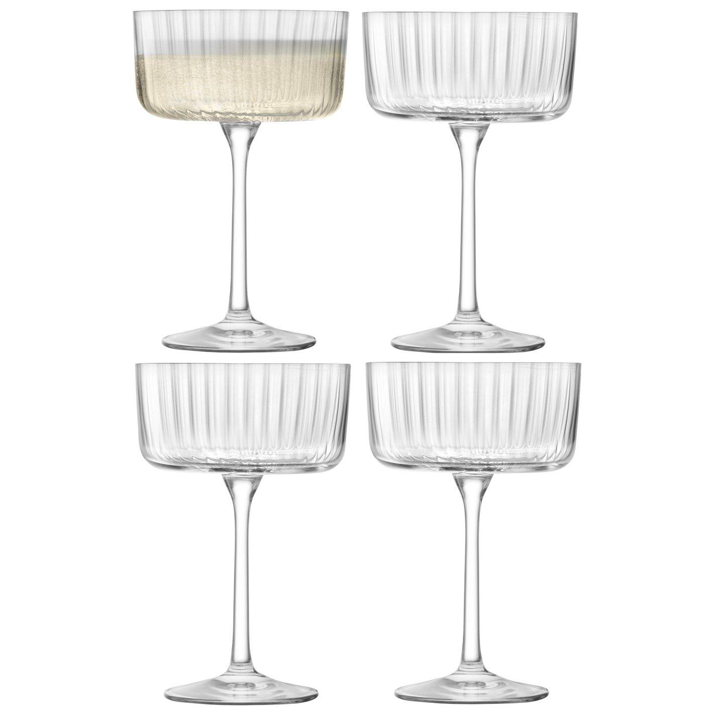 Clear - LSA - Gio Line Champagne Coupe - Set of 4 - 1