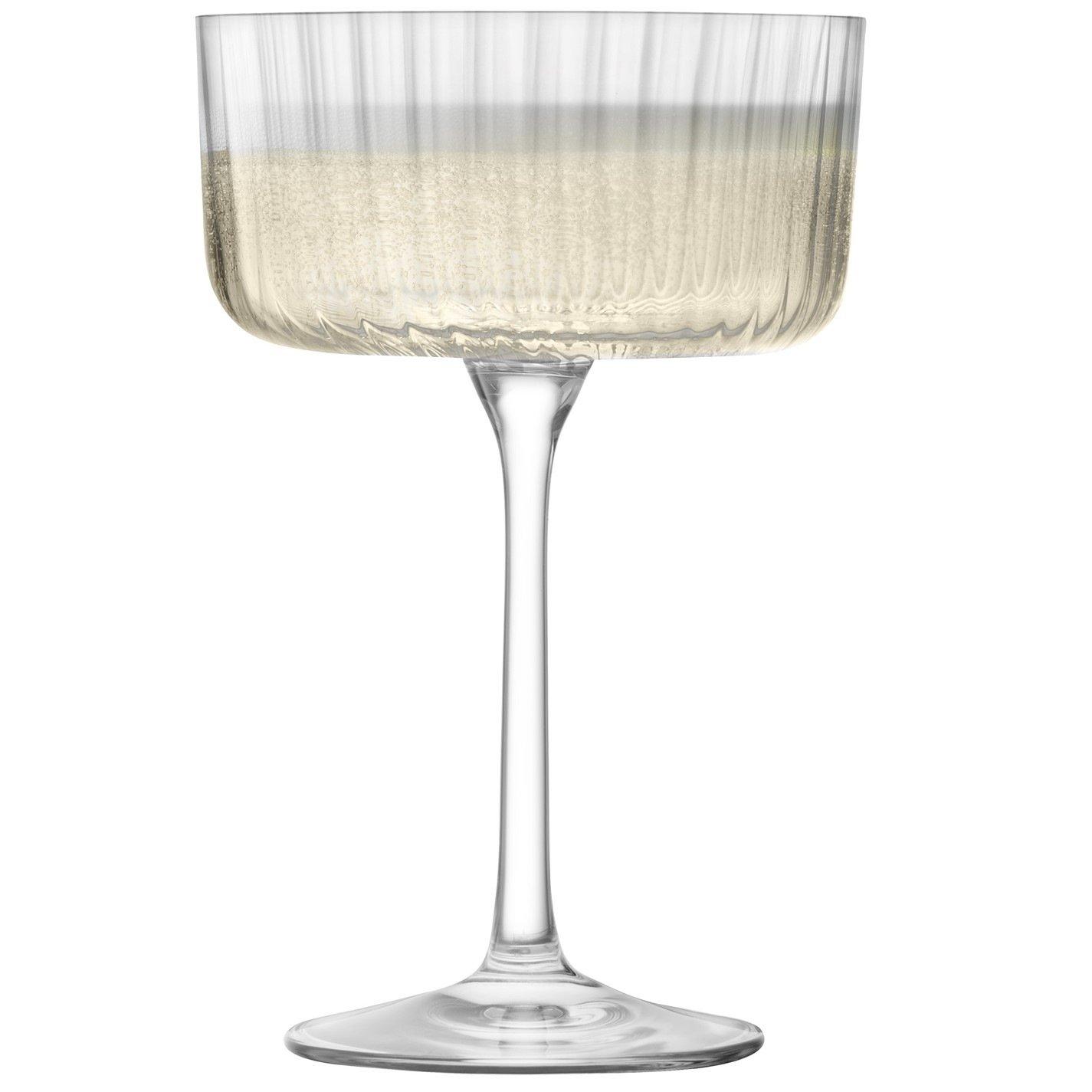 Clear - LSA - Gio Line Champagne Coupe - Set of 4 - 5