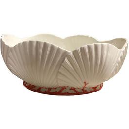 Les Ottomans Saint Jacques Ceramic Hand-Painted Serving Bowl