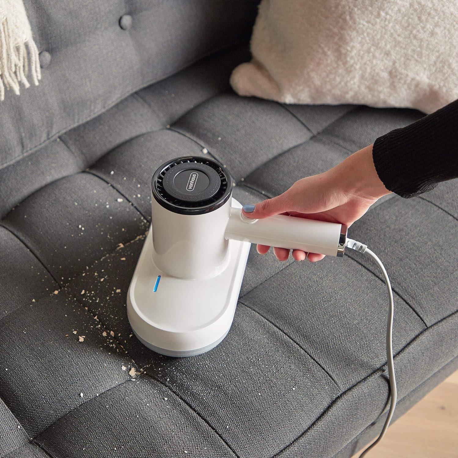 White - VonHaus - VonHaus Handheld Mattress UV Vacuum Cleaner - 4