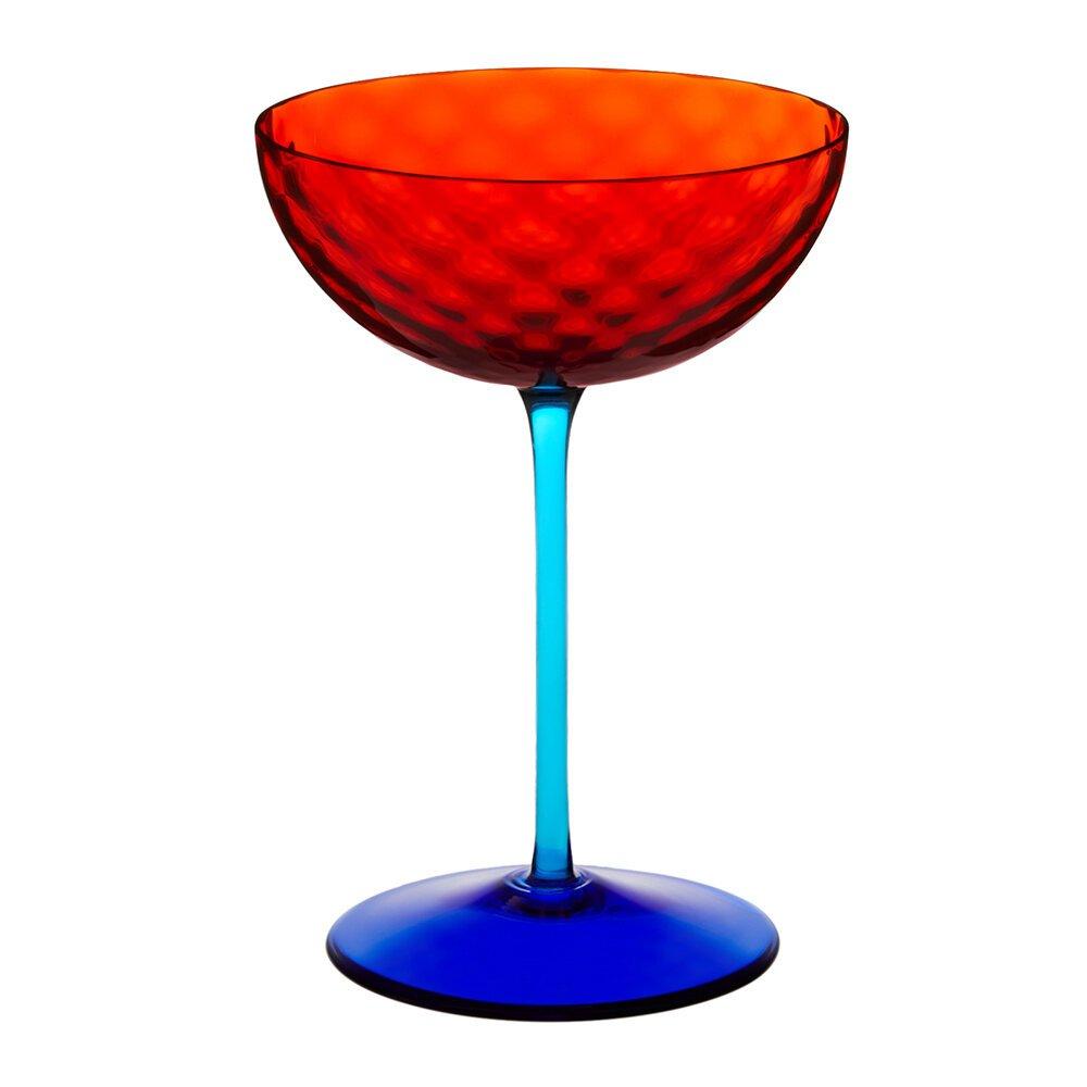 Dolce And Gabbana Casa  Orange Dolceandgabbanacasa Carretto Champagne Glass