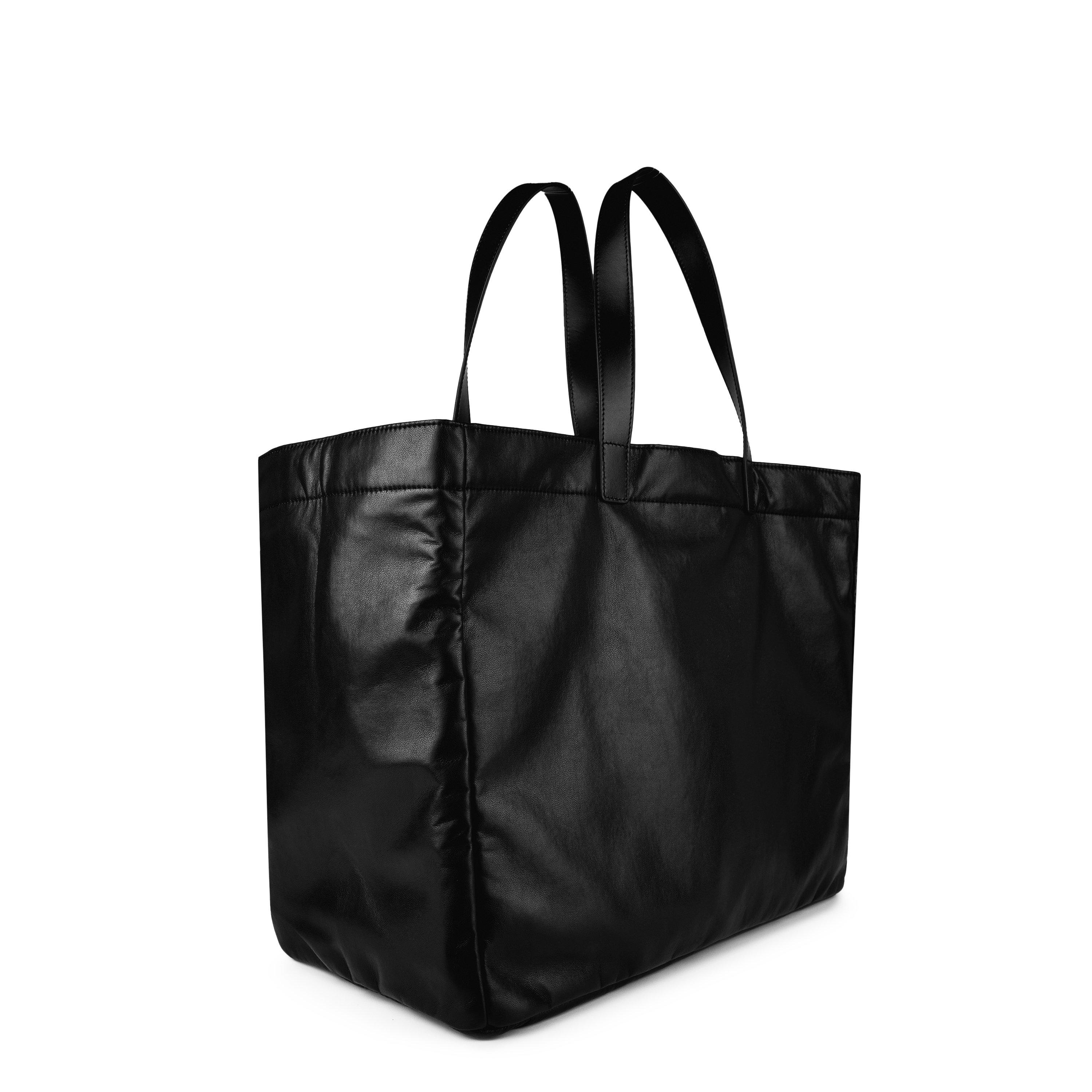 Black - Anine Bing - Women's Rio Leather Tote Bag - 6