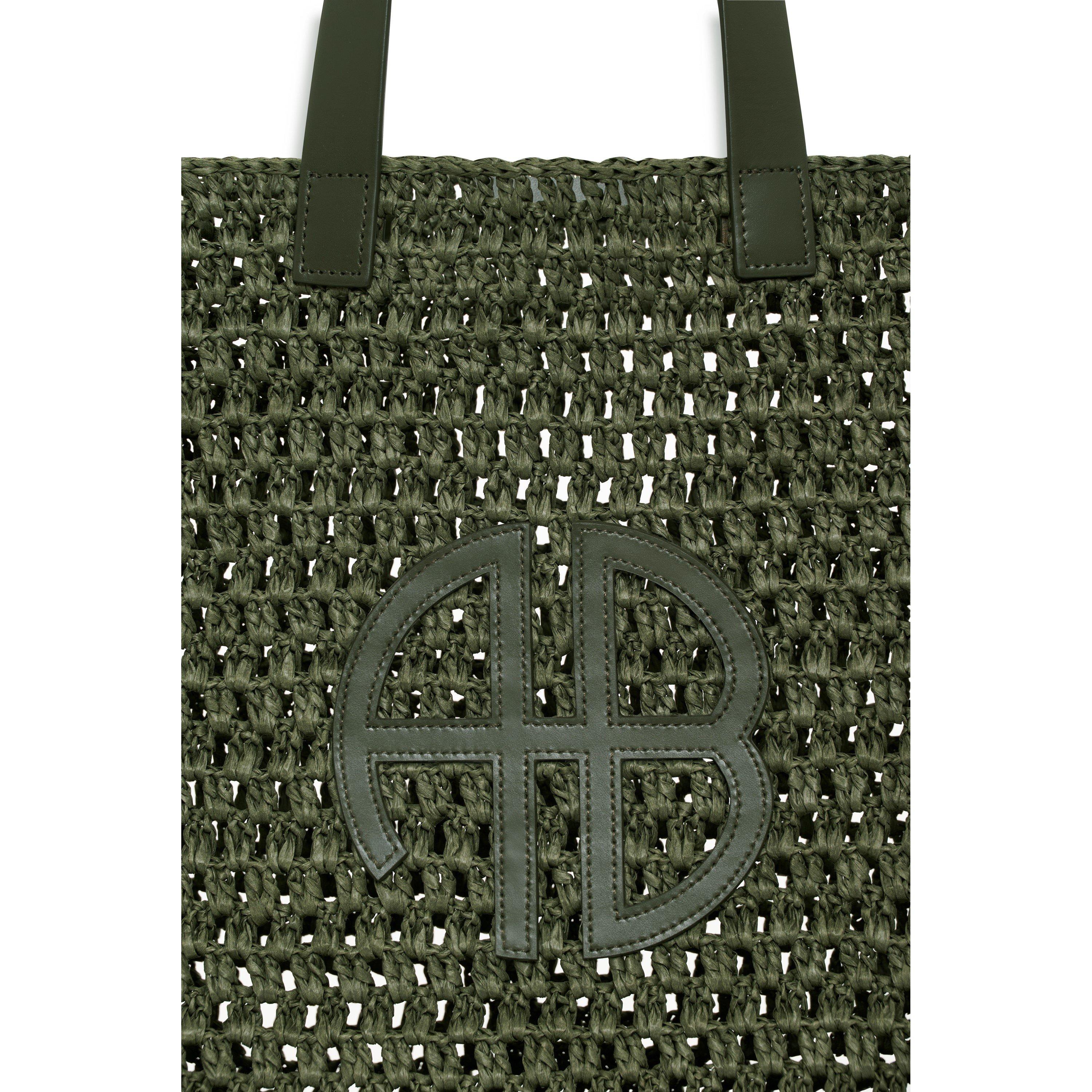 Olive - Anine Bing - Women's Rio Leather Tote Bag - 5