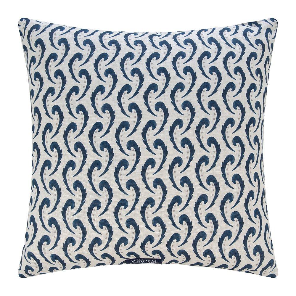 Peacock - William Yeoward - Wreyland Cushion - 60x60cm - 2