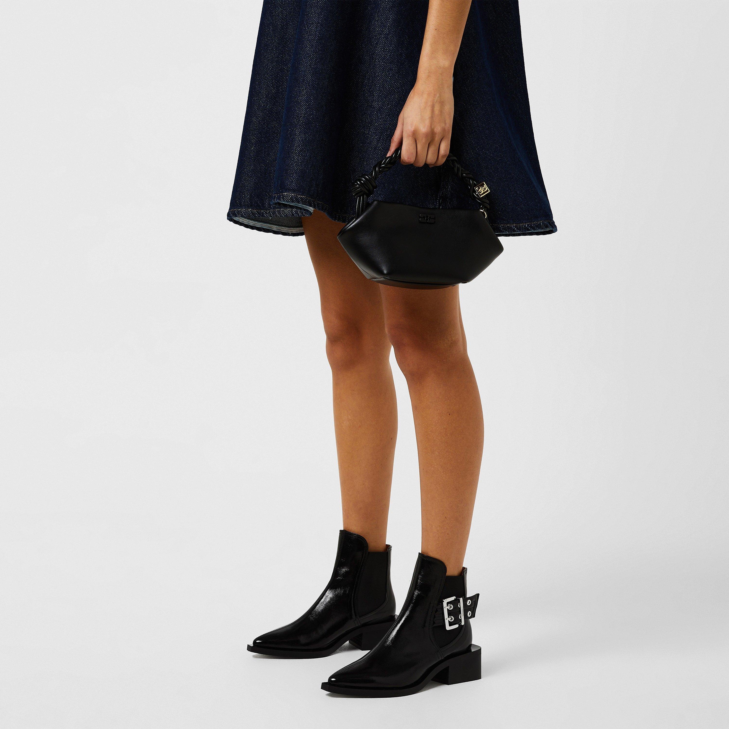 Black - Ganni - Mini Bou Bag - 2